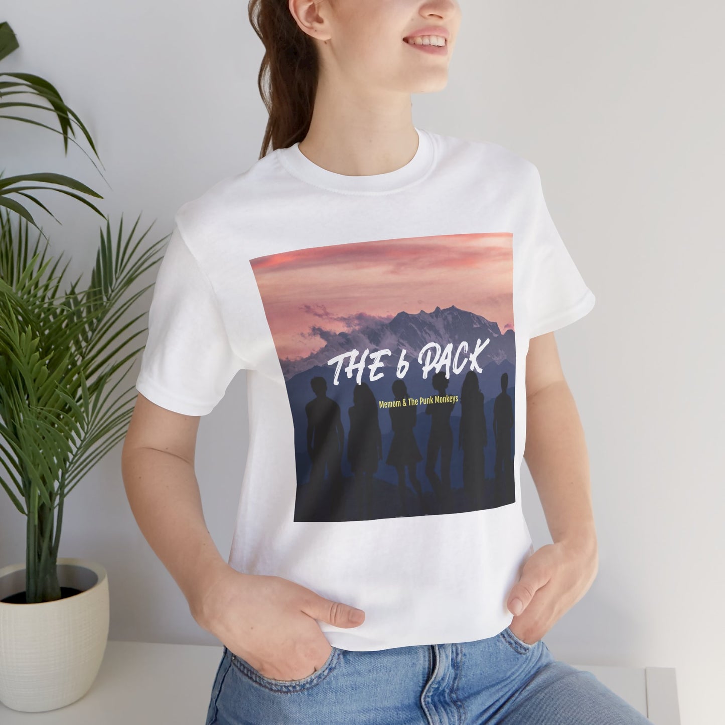 The 6 Pack Unisex Jersey Short Sleeve Tee
