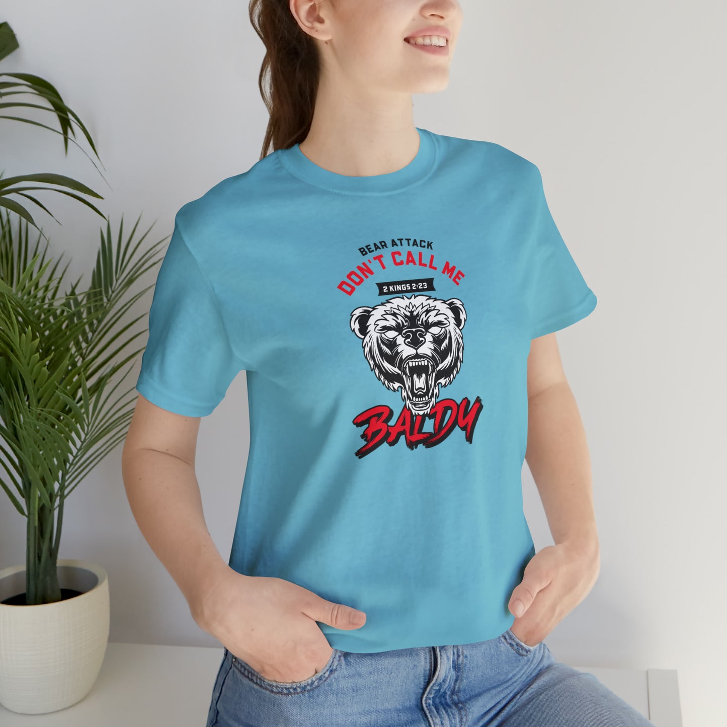 Don't Call Me Baldy Unisex Jersey Short Sleeve Tee