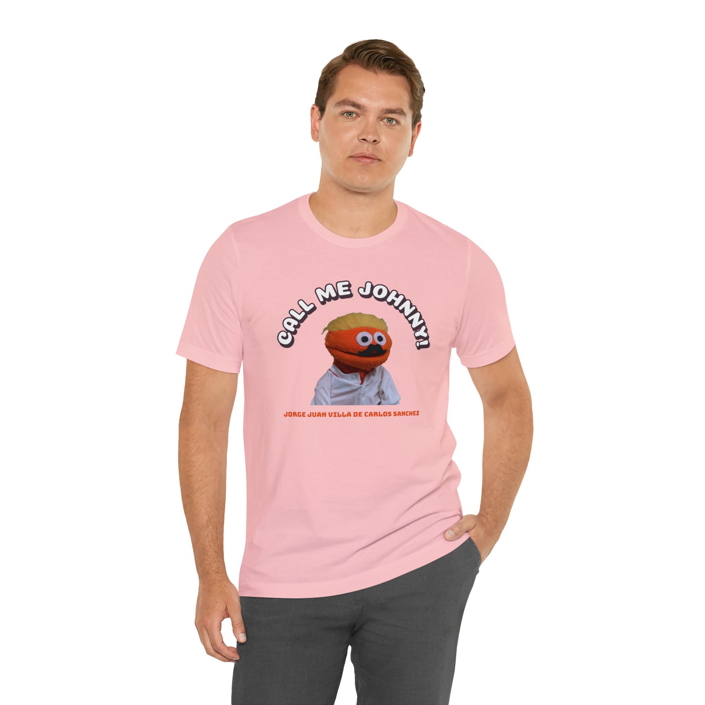 Call Me Johnny Unisex Jersey Short Sleeve Tee
