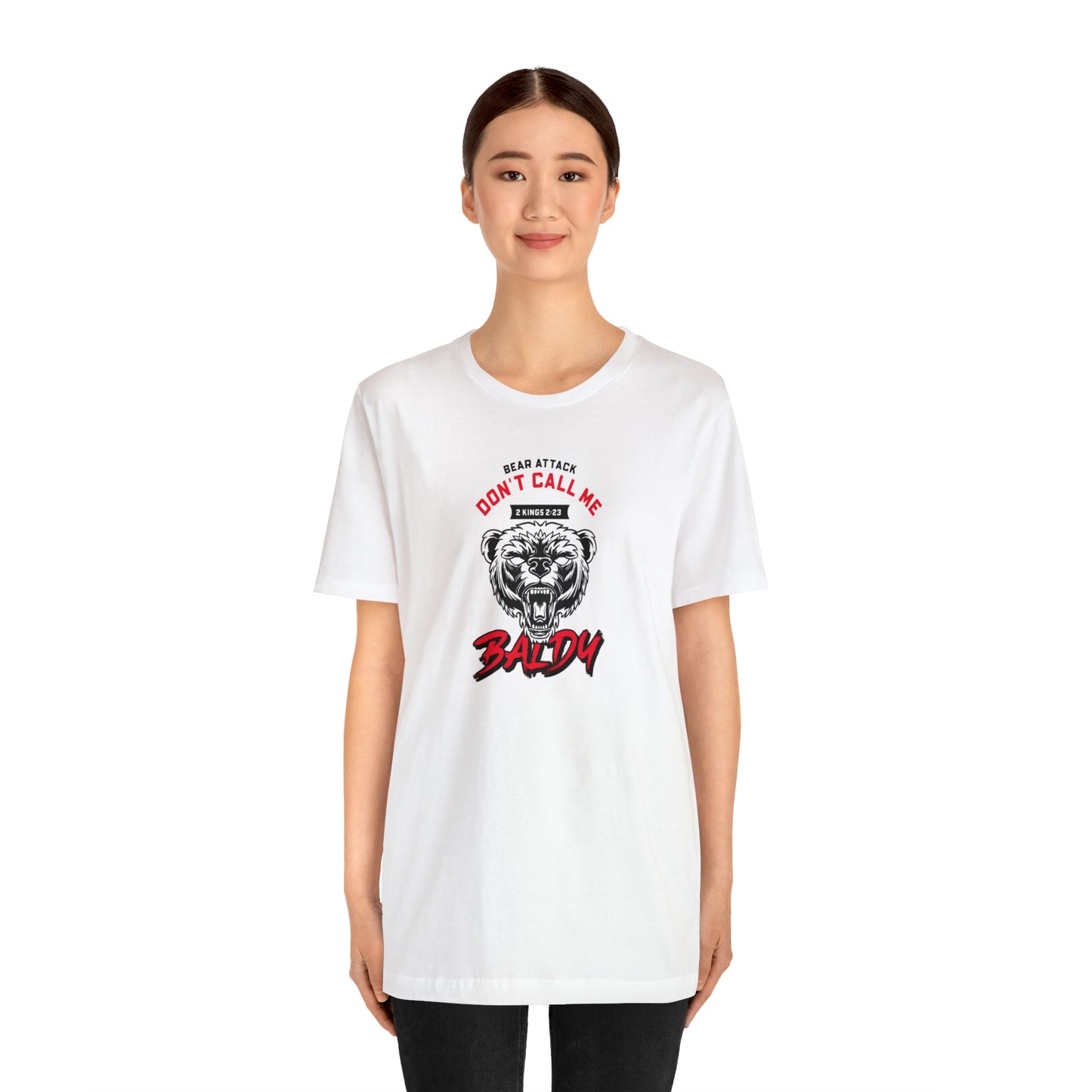 Don't Call Me Baldy Unisex Jersey Short Sleeve Tee