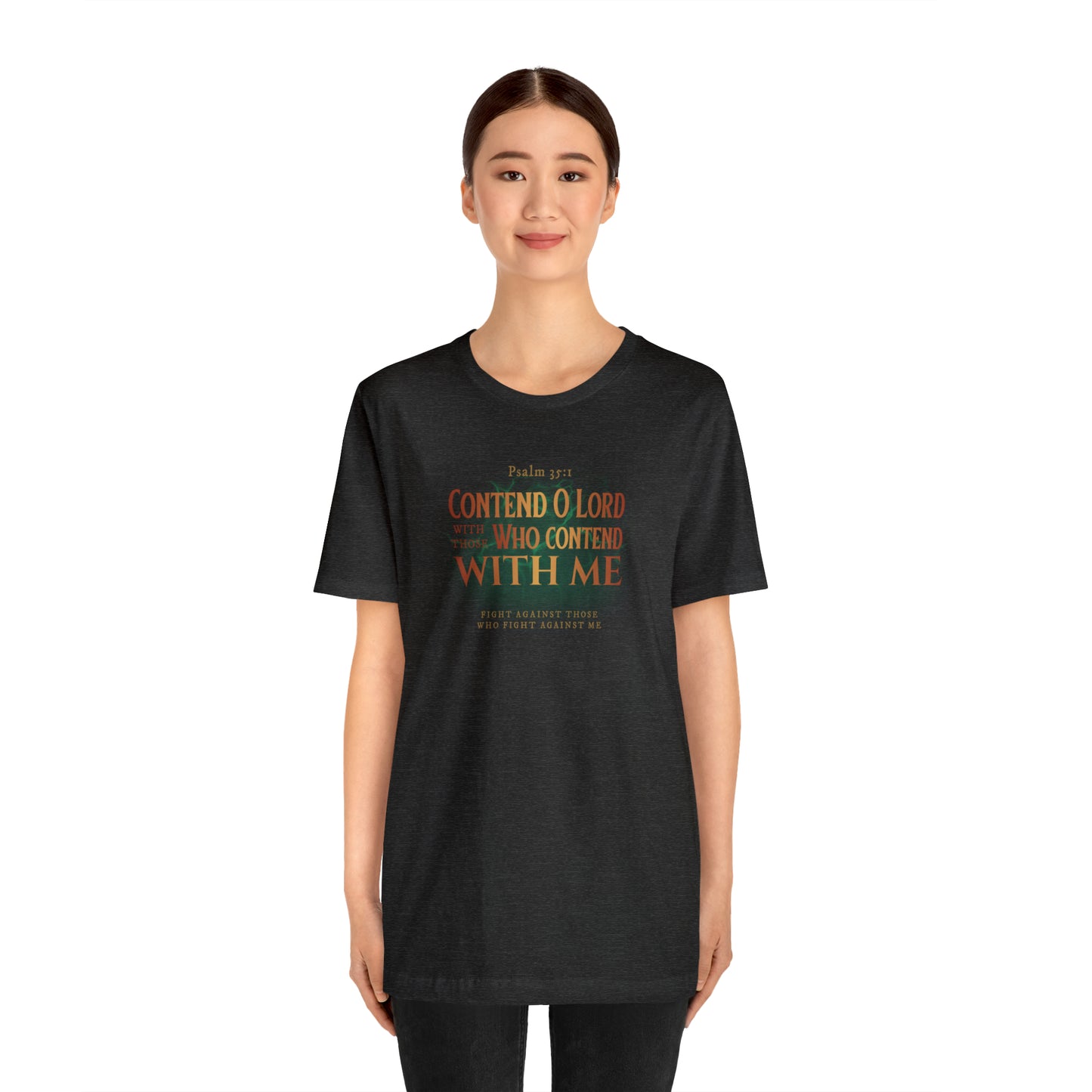 Contend O Lord Unisex Jersey Short Sleeve Tee