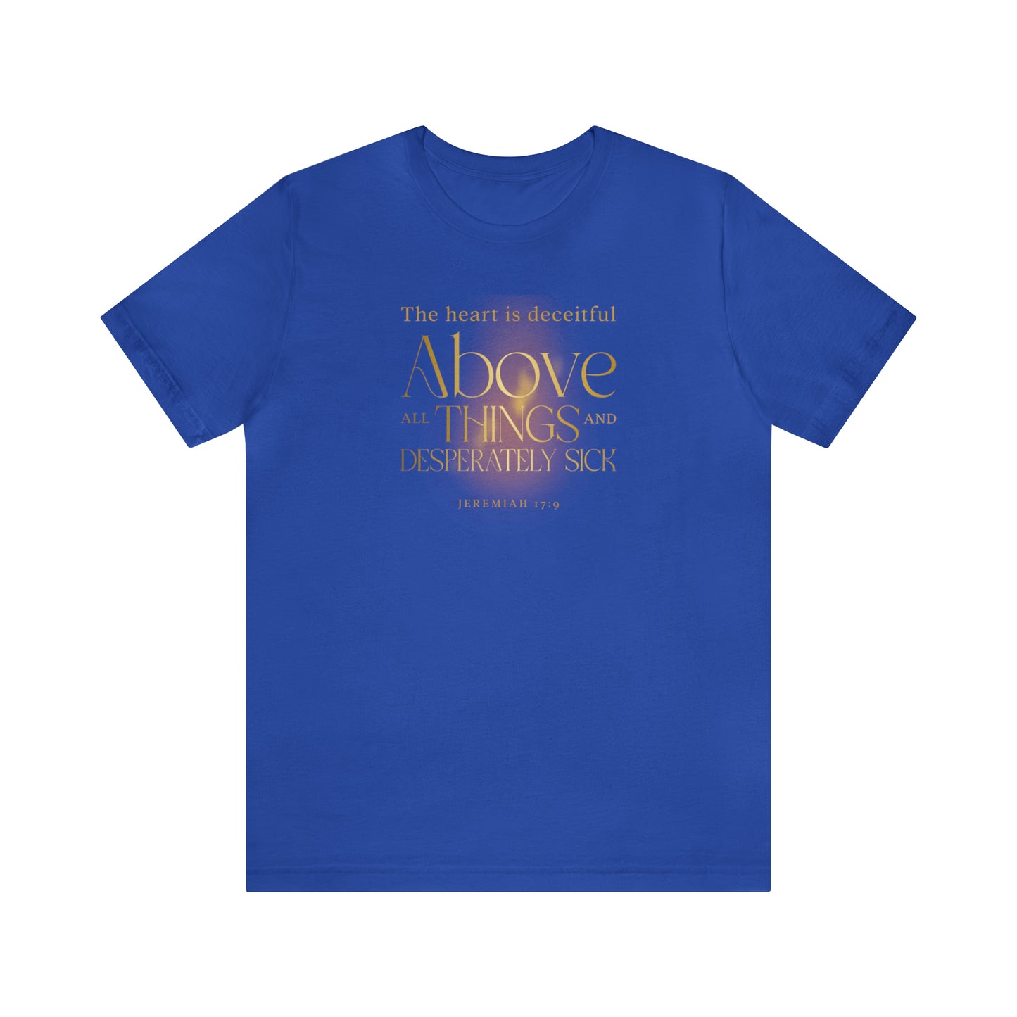 Jeremiah Heart Unisex Jersey Short Sleeve Tee