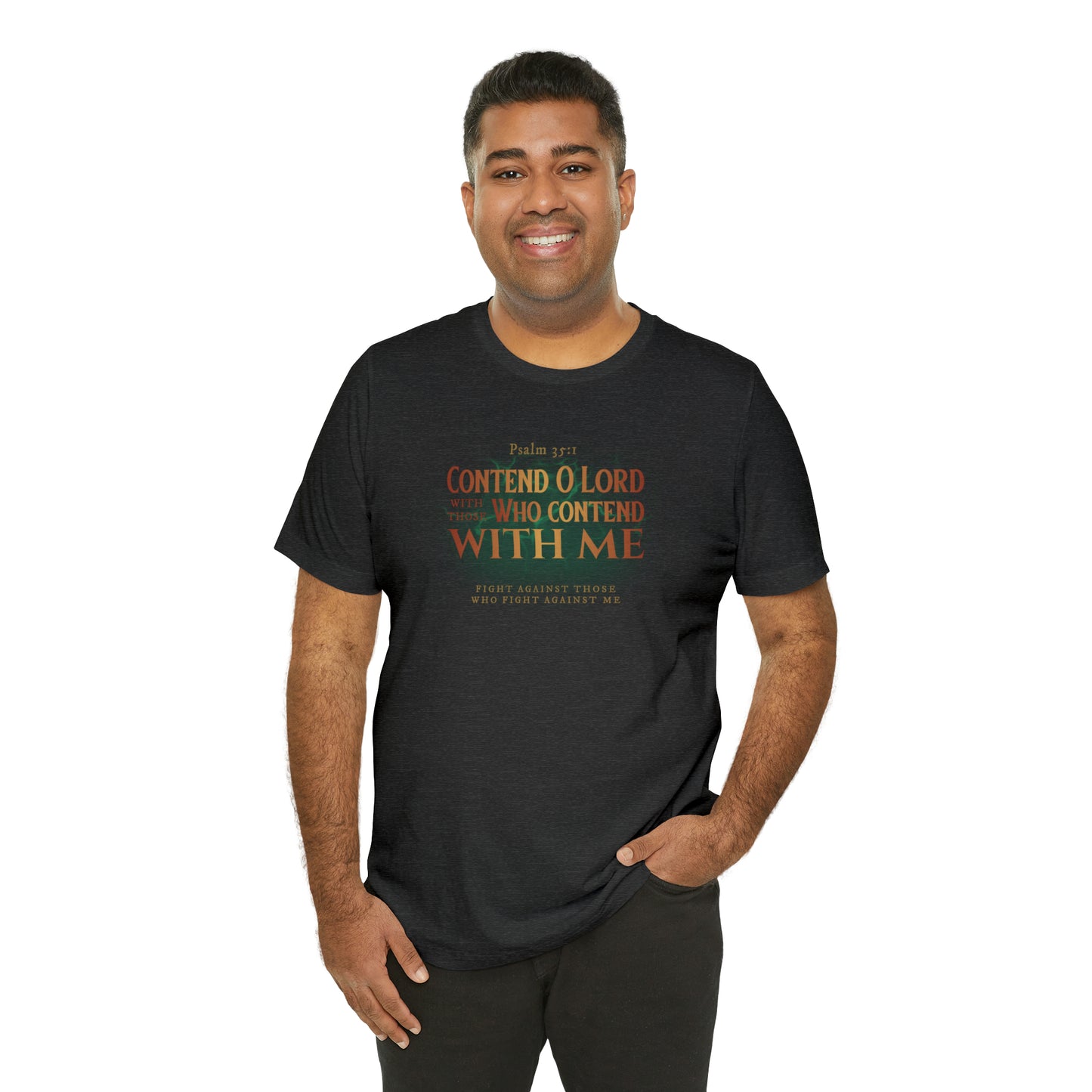 Contend O Lord Unisex Jersey Short Sleeve Tee