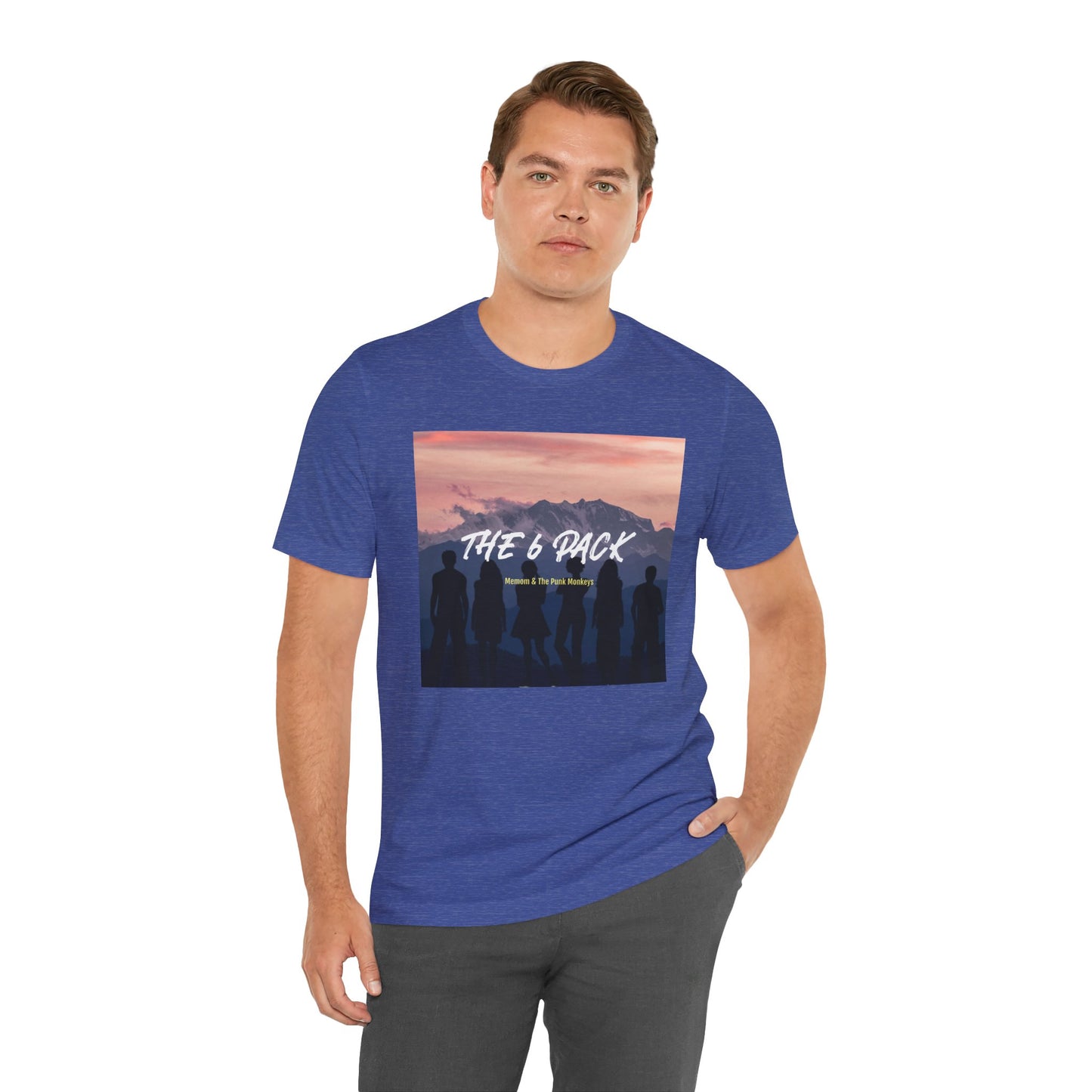 The 6 Pack Unisex Jersey Short Sleeve Tee