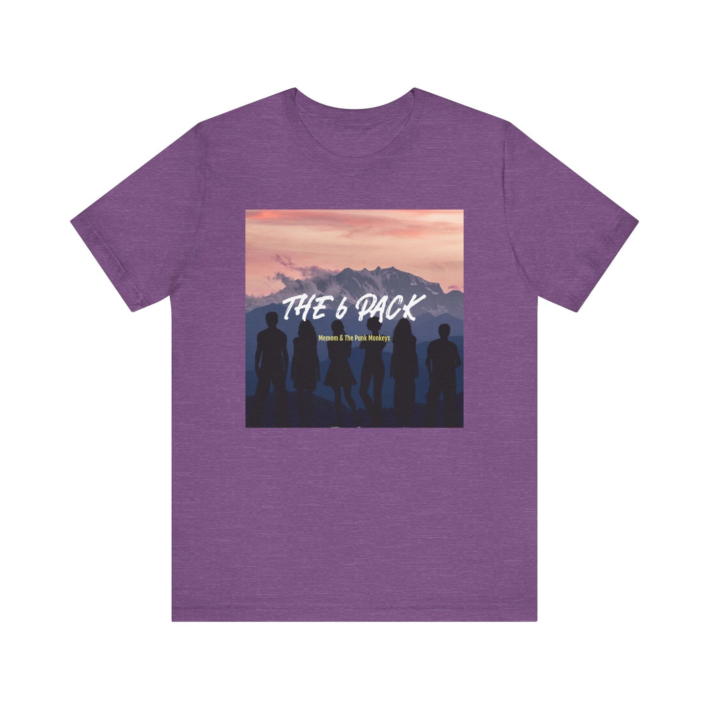 The 6 Pack Unisex Jersey Short Sleeve Tee