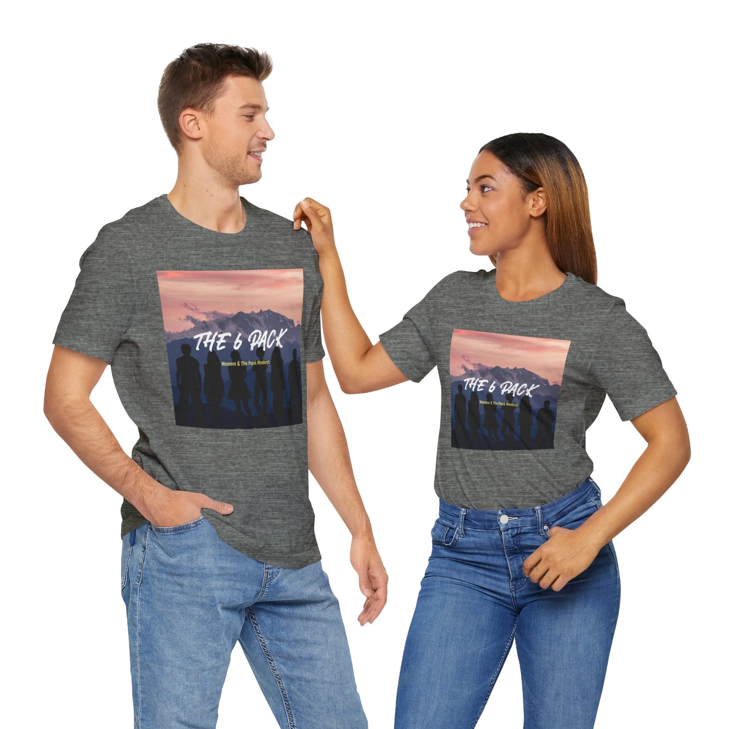 The 6 Pack Unisex Jersey Short Sleeve Tee