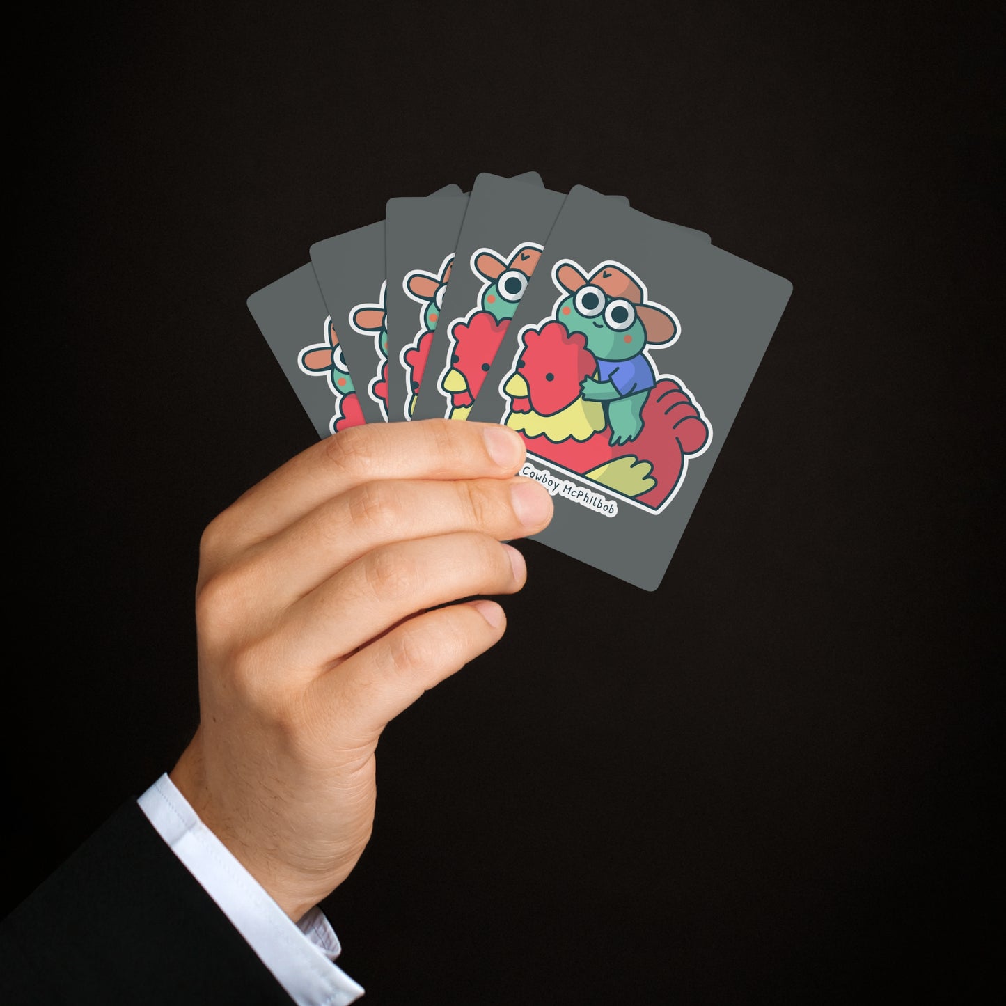 Cowboy McPhilbob Playing Cards