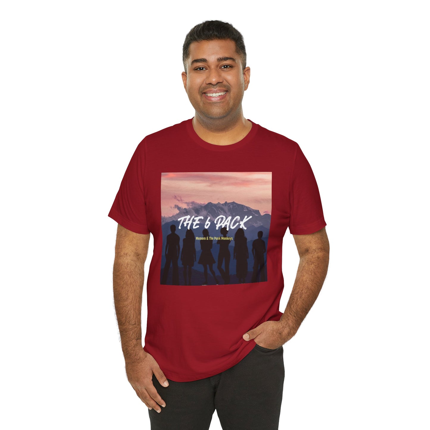 The 6 Pack Unisex Jersey Short Sleeve Tee
