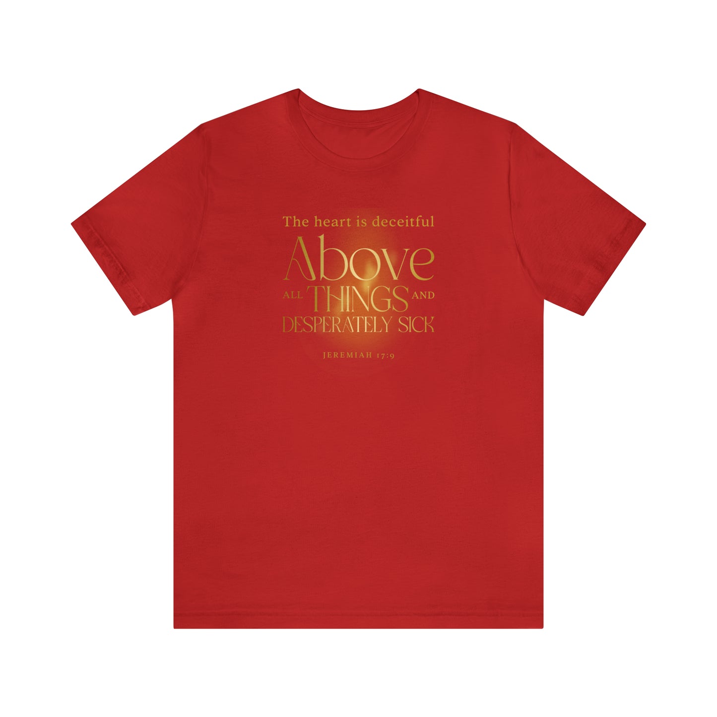 Jeremiah Heart Unisex Jersey Short Sleeve Tee