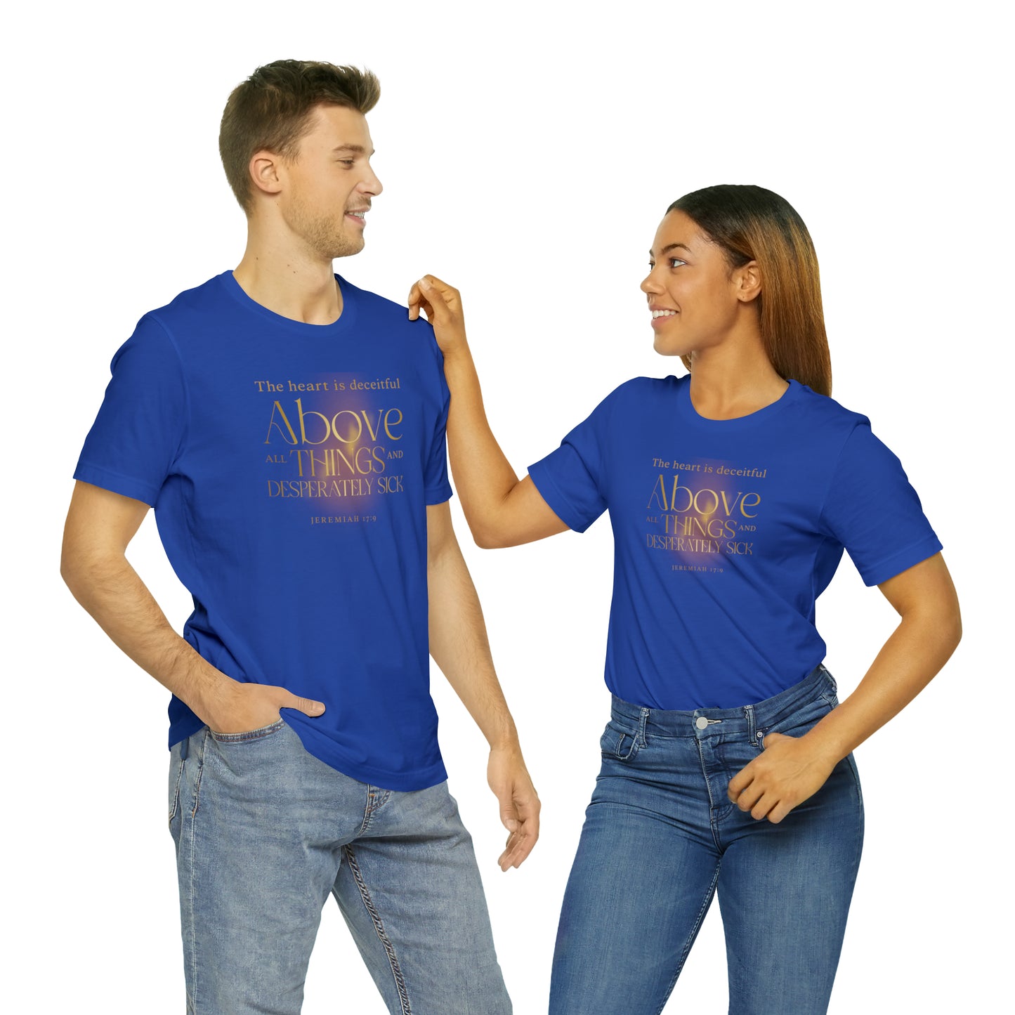 Jeremiah Heart Unisex Jersey Short Sleeve Tee
