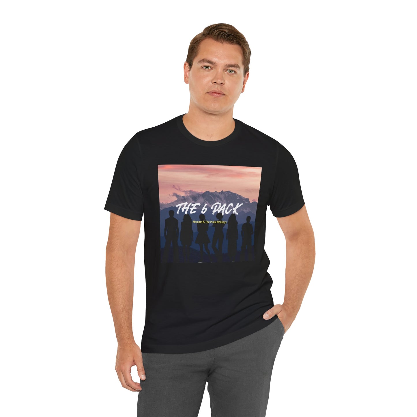 The 6 Pack Unisex Jersey Short Sleeve Tee