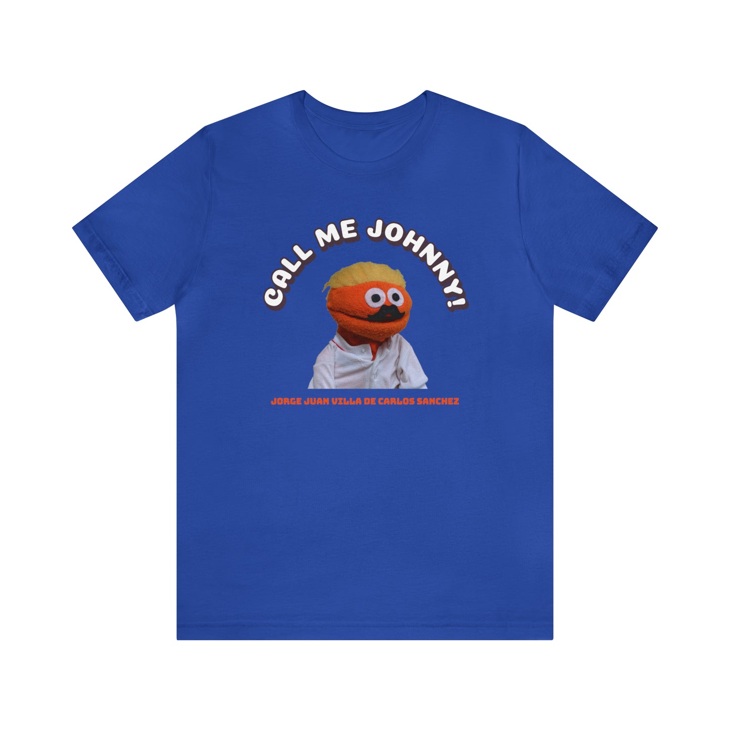 Call Me Johnny Unisex Jersey Short Sleeve Tee