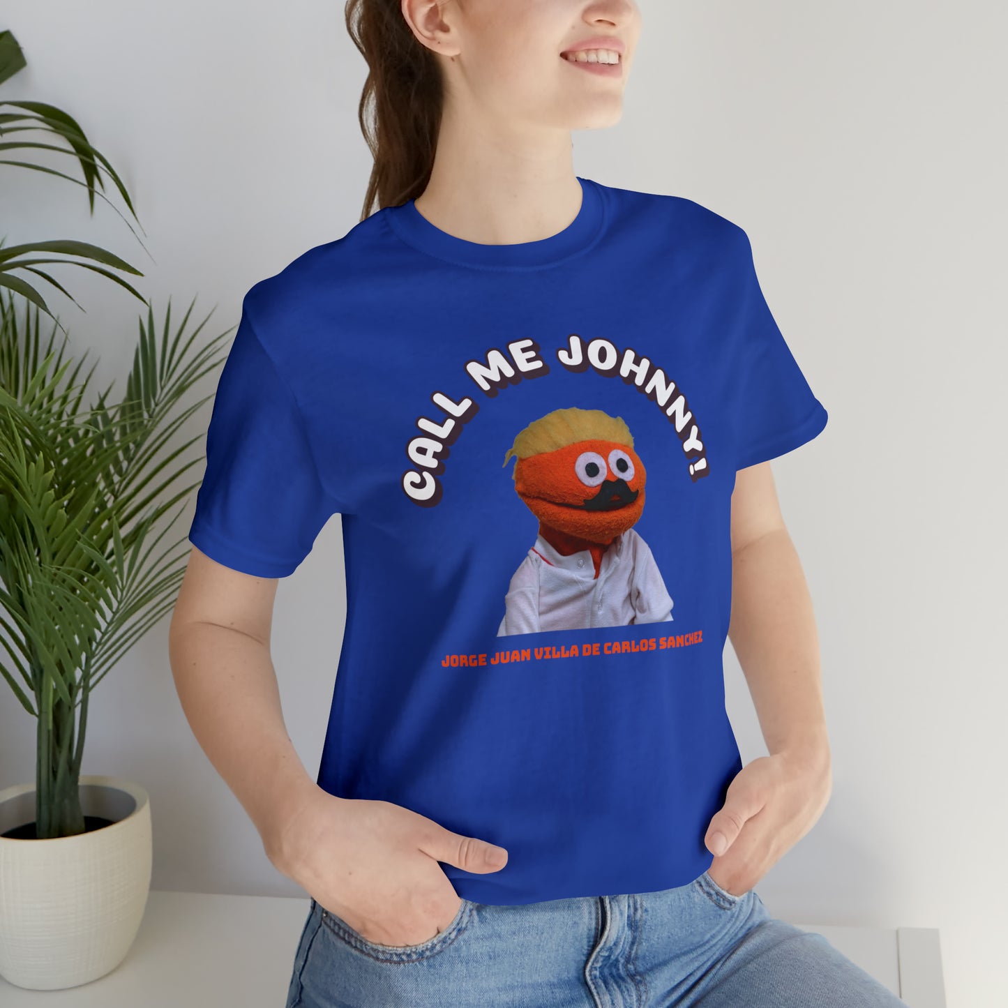 Call Me Johnny Unisex Jersey Short Sleeve Tee