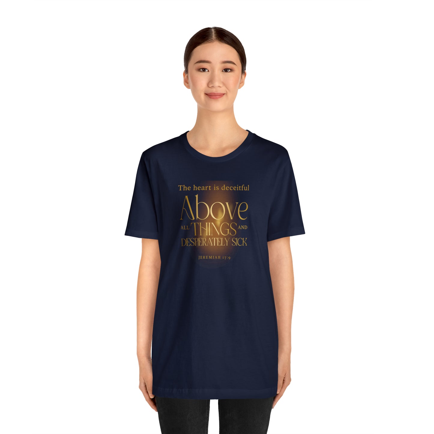 Jeremiah Heart Unisex Jersey Short Sleeve Tee