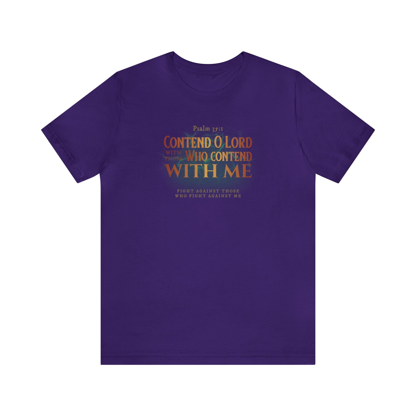 Contend O Lord Unisex Jersey Short Sleeve Tee
