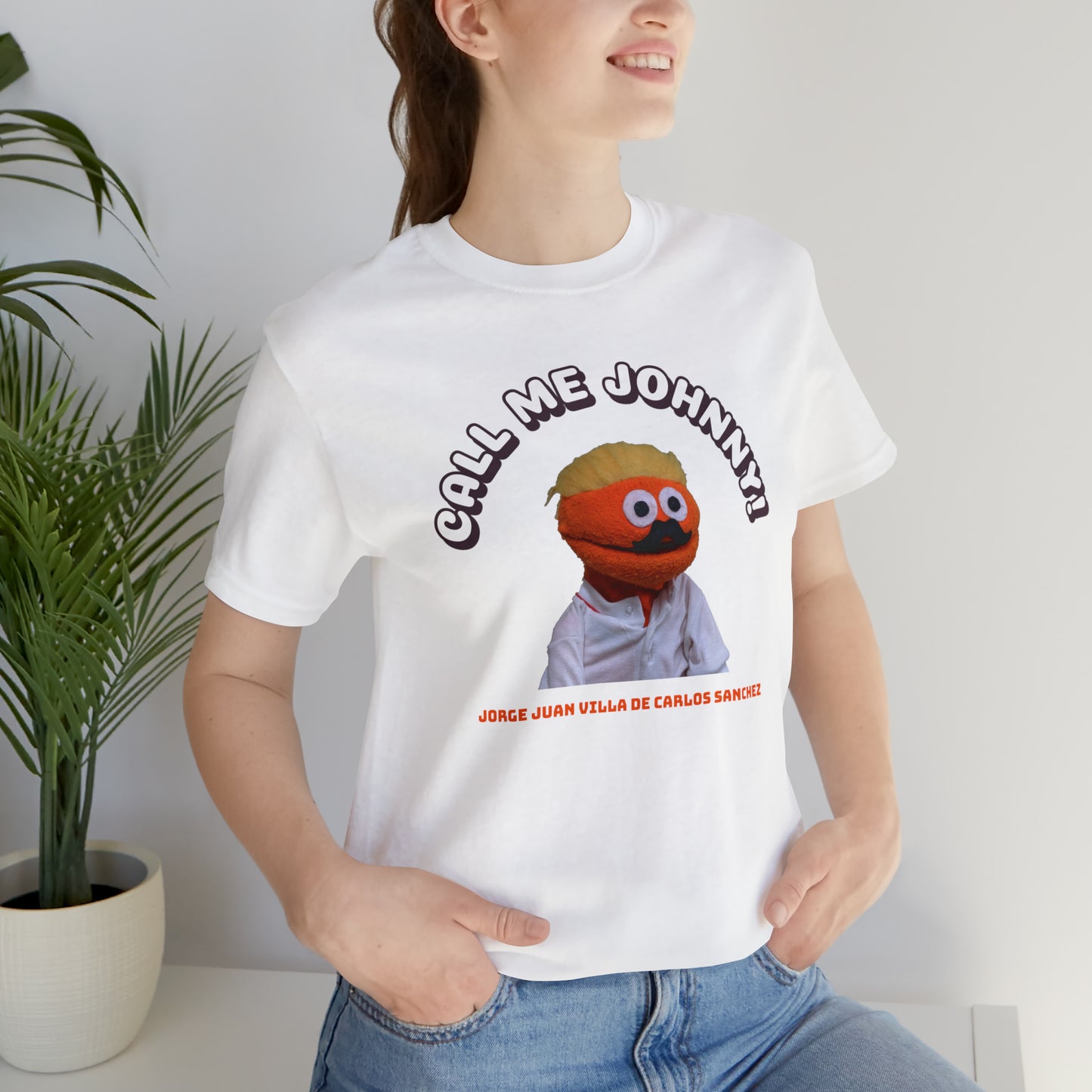 Call Me Johnny Unisex Jersey Short Sleeve Tee