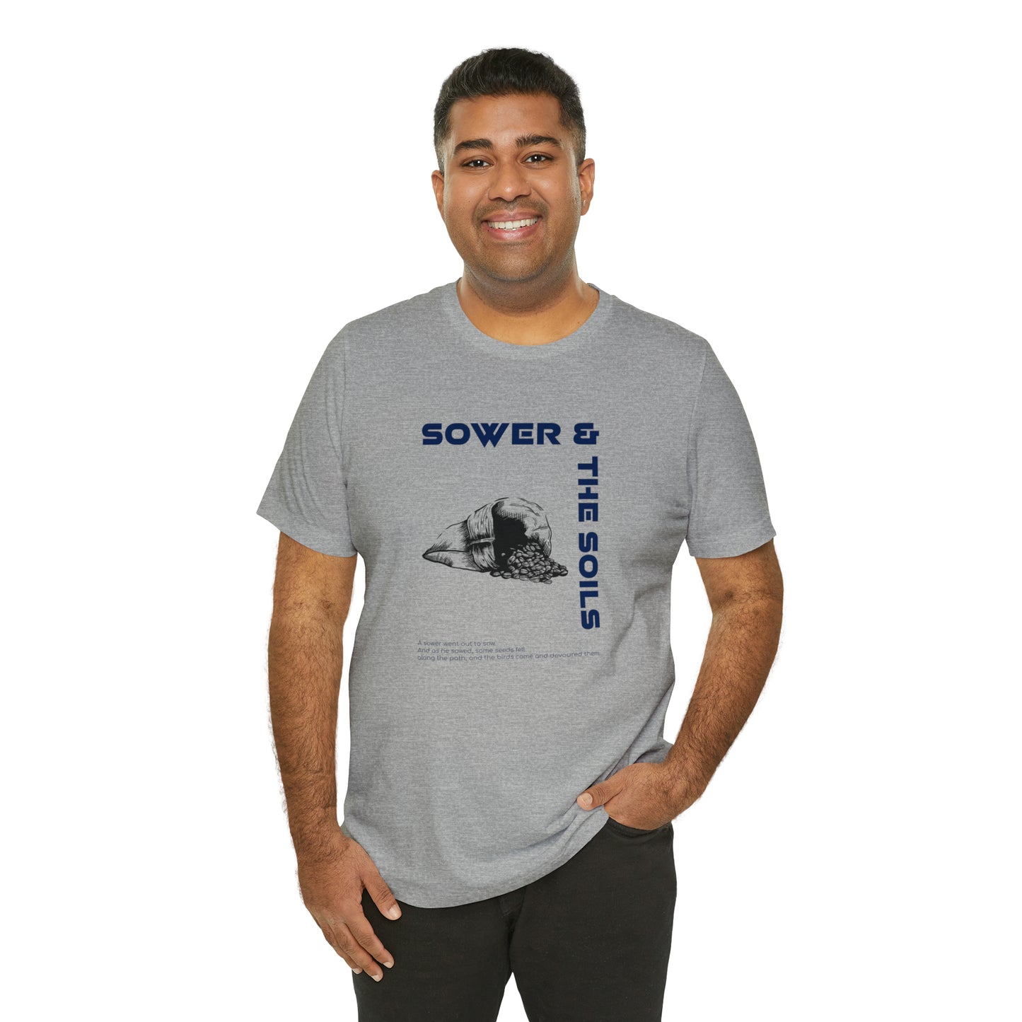 The Sower & The Soils Unisex Jersey Short Sleeve Tee