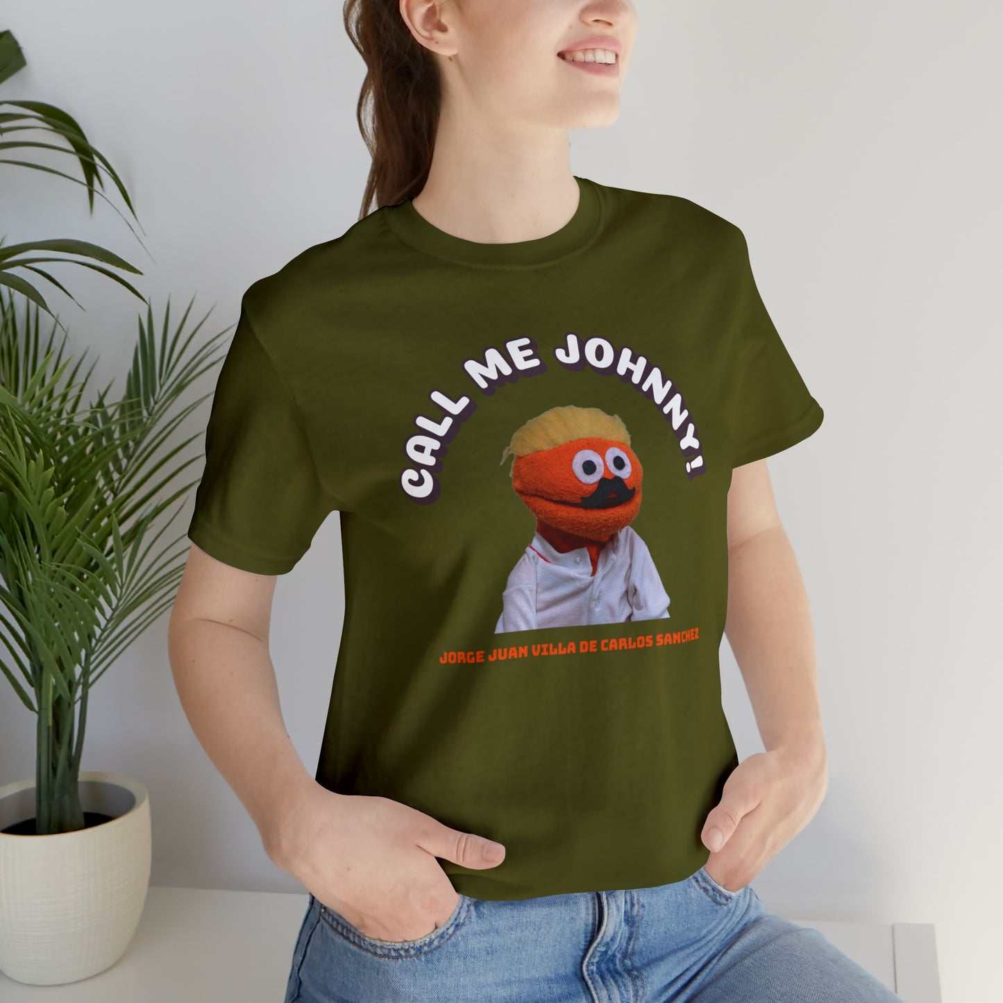 Call Me Johnny Unisex Jersey Short Sleeve Tee