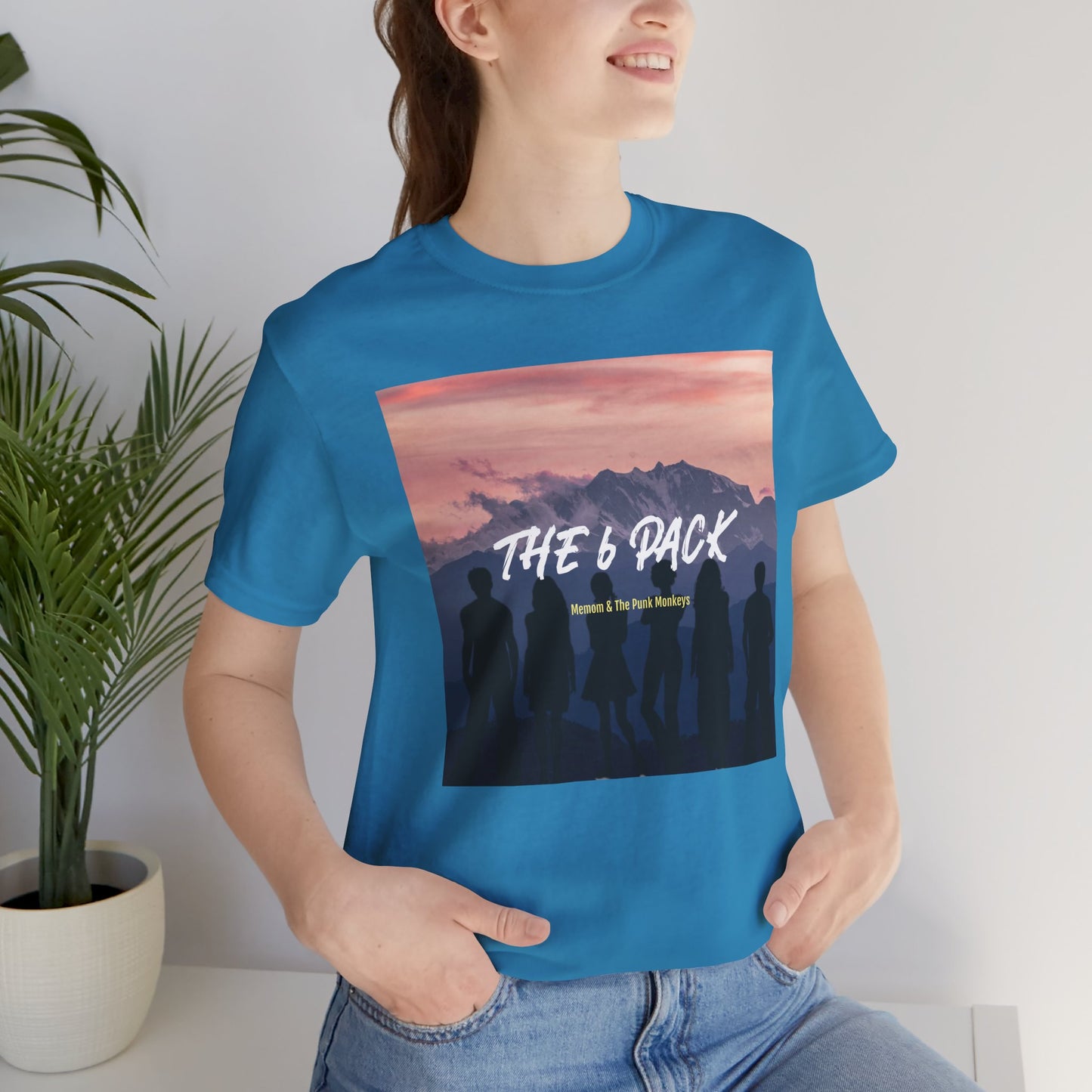 The 6 Pack Unisex Jersey Short Sleeve Tee