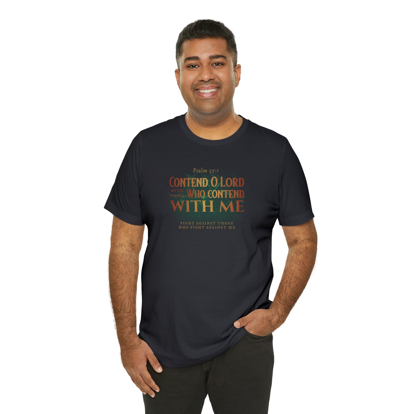 Contend O Lord Unisex Jersey Short Sleeve Tee
