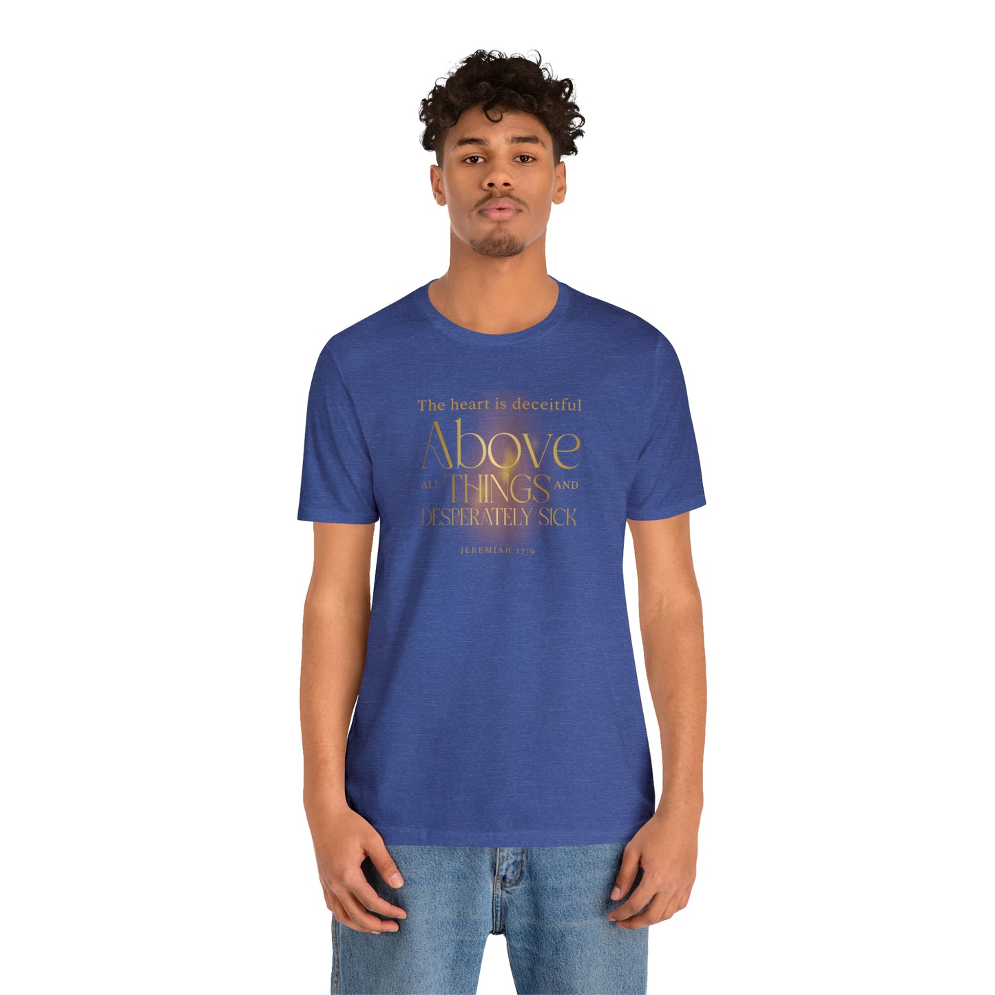 Jeremiah Heart Unisex Jersey Short Sleeve Tee