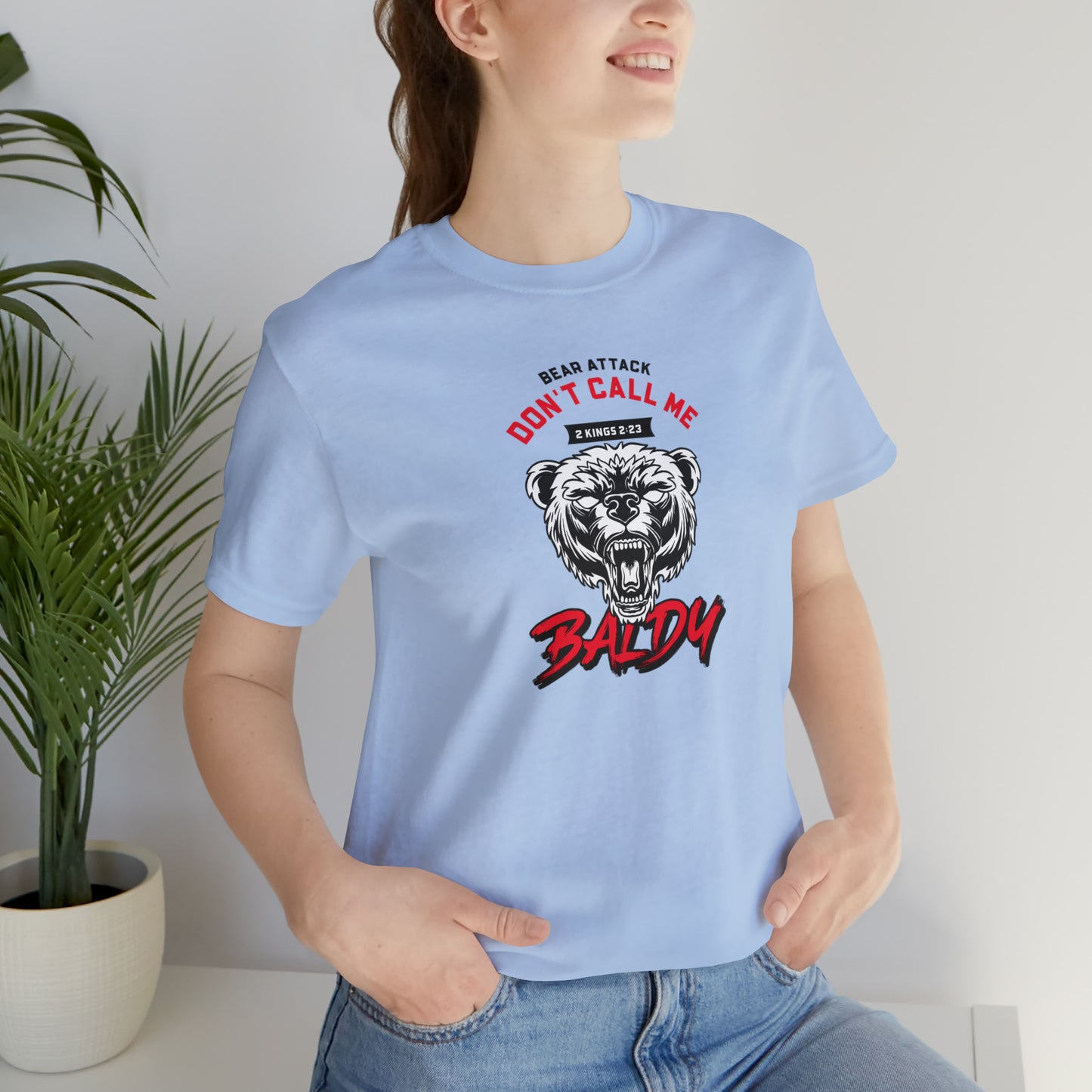 Don't Call Me Baldy Unisex Jersey Short Sleeve Tee