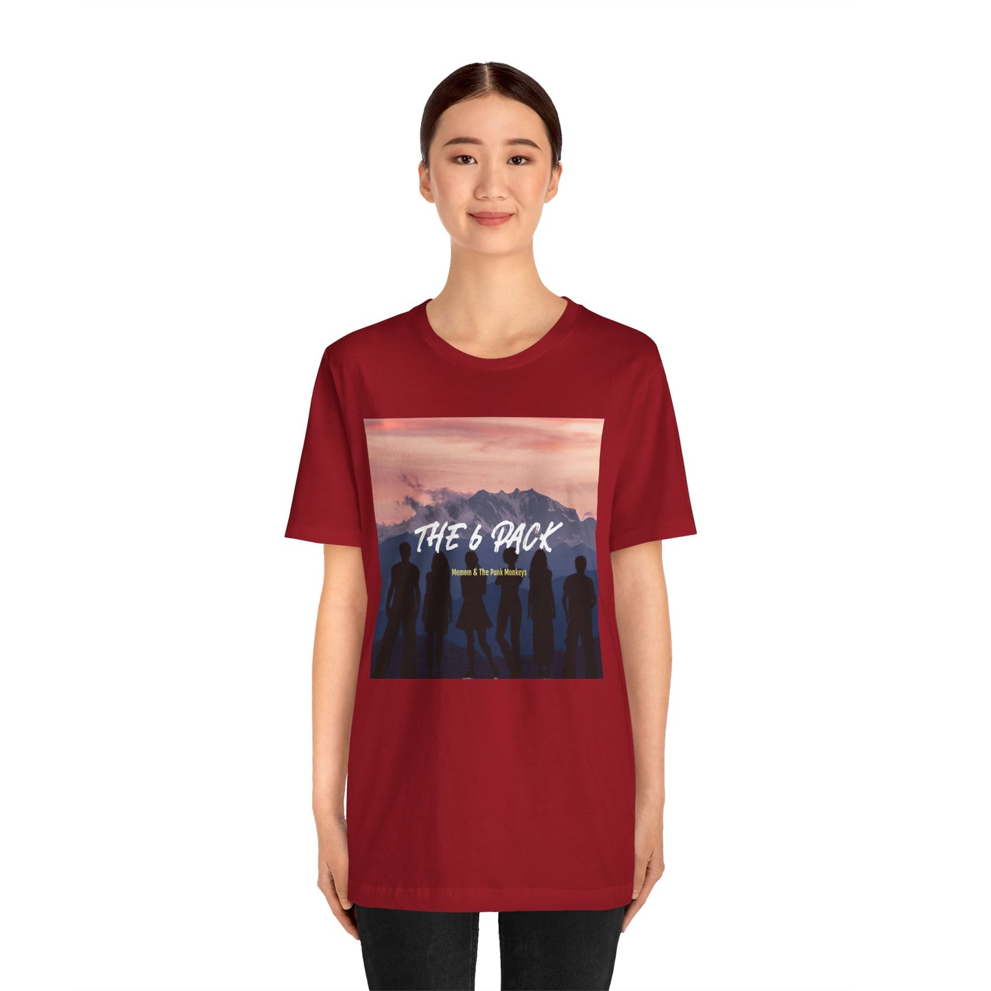 The 6 Pack Unisex Jersey Short Sleeve Tee