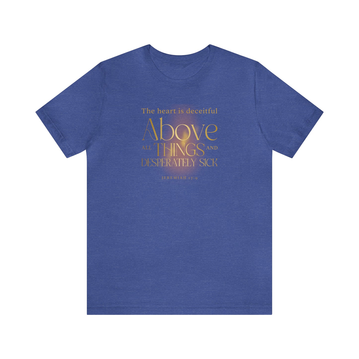 Jeremiah Heart Unisex Jersey Short Sleeve Tee