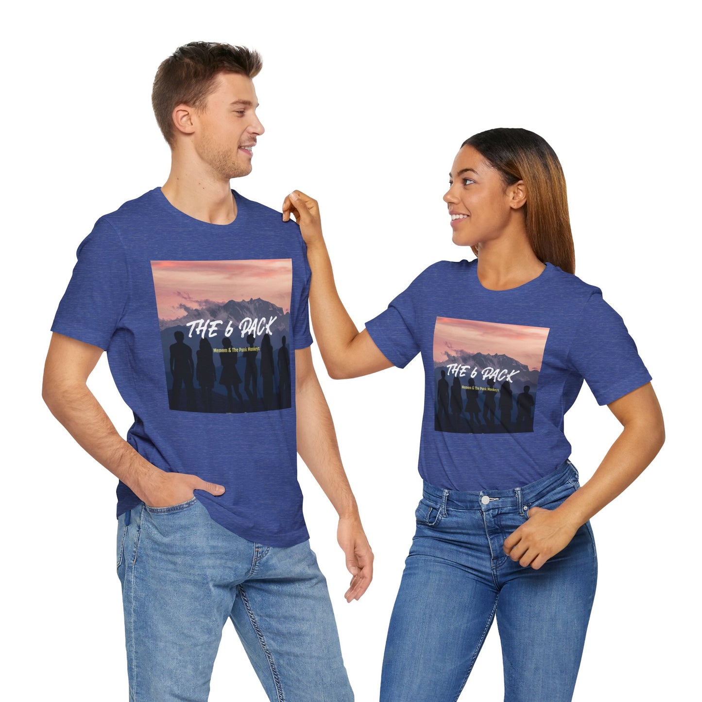The 6 Pack Unisex Jersey Short Sleeve Tee