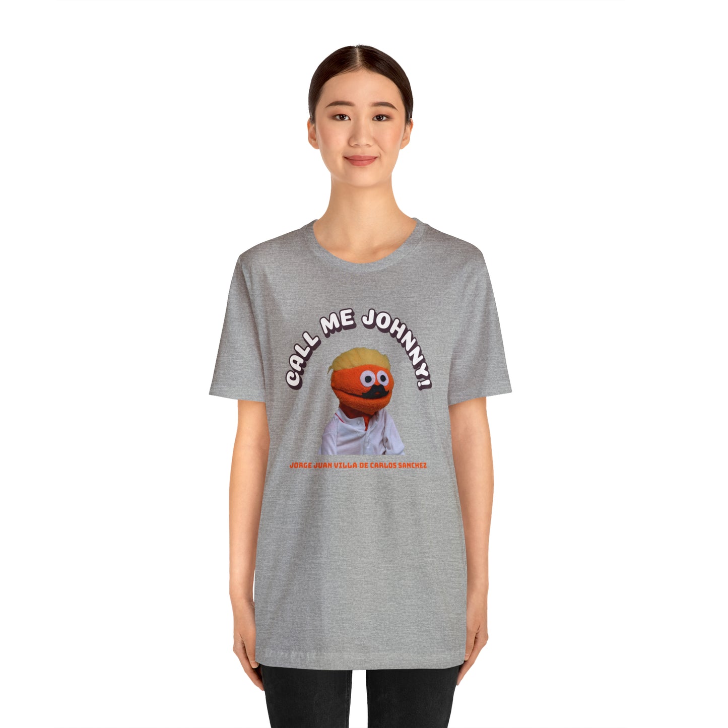 Call Me Johnny Unisex Jersey Short Sleeve Tee