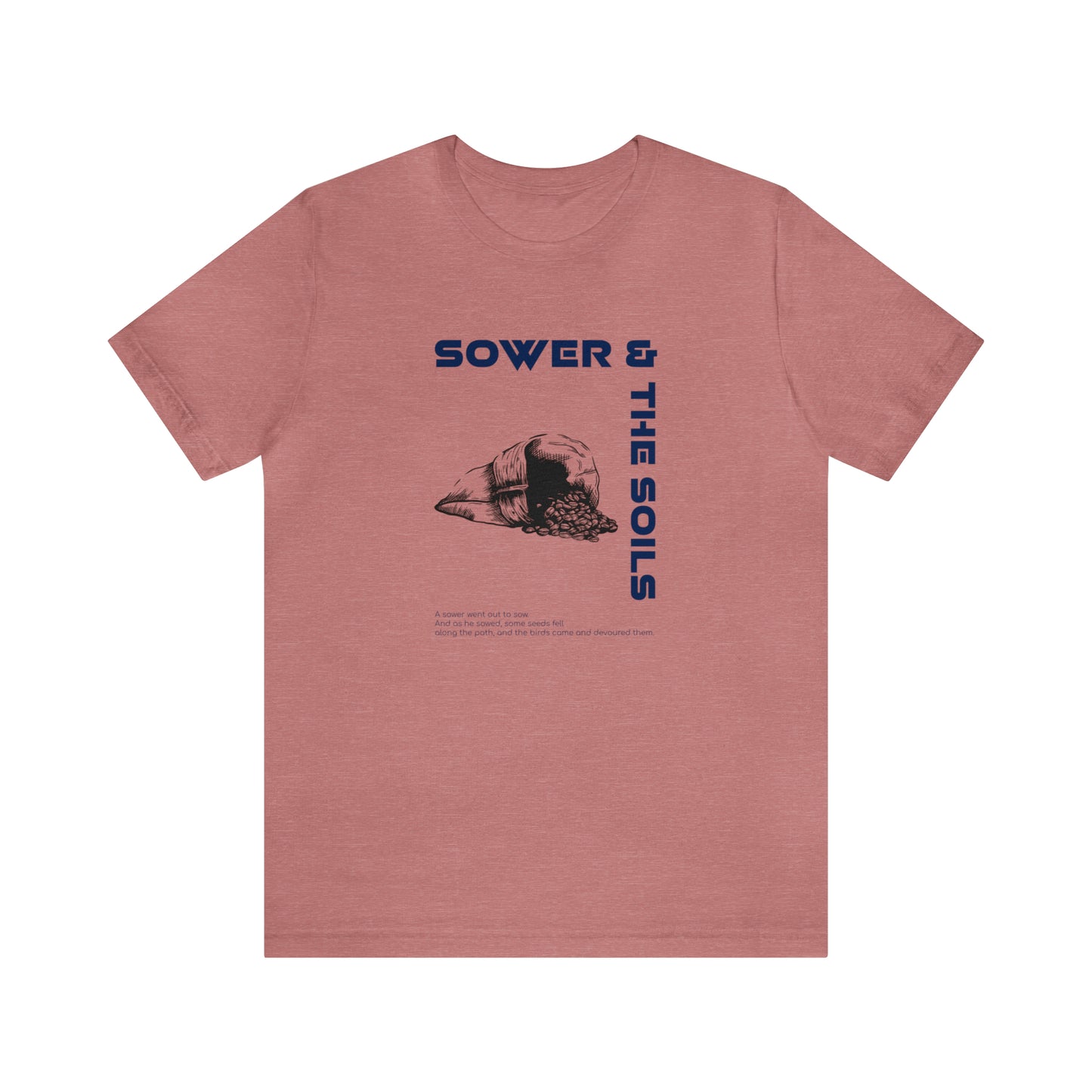 The Sower & The Soils Unisex Jersey Short Sleeve Tee
