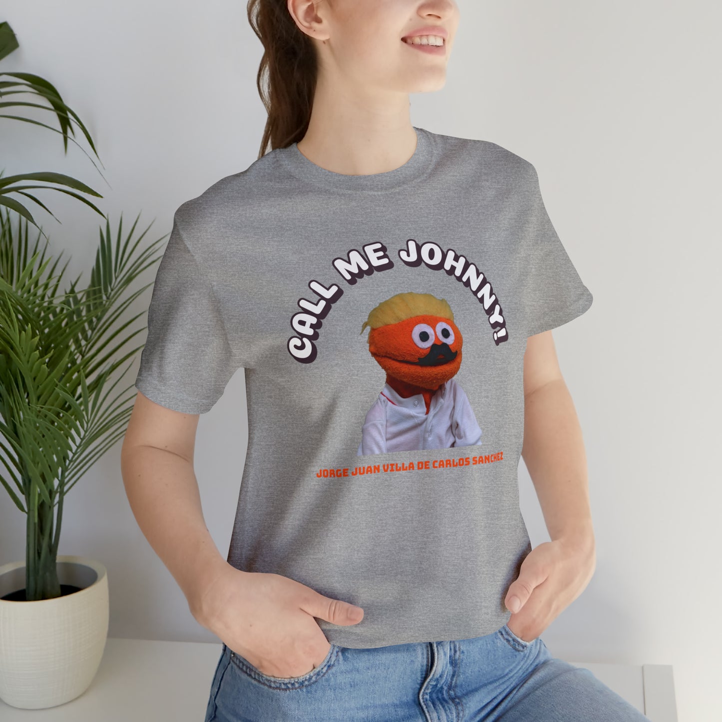 Call Me Johnny Unisex Jersey Short Sleeve Tee