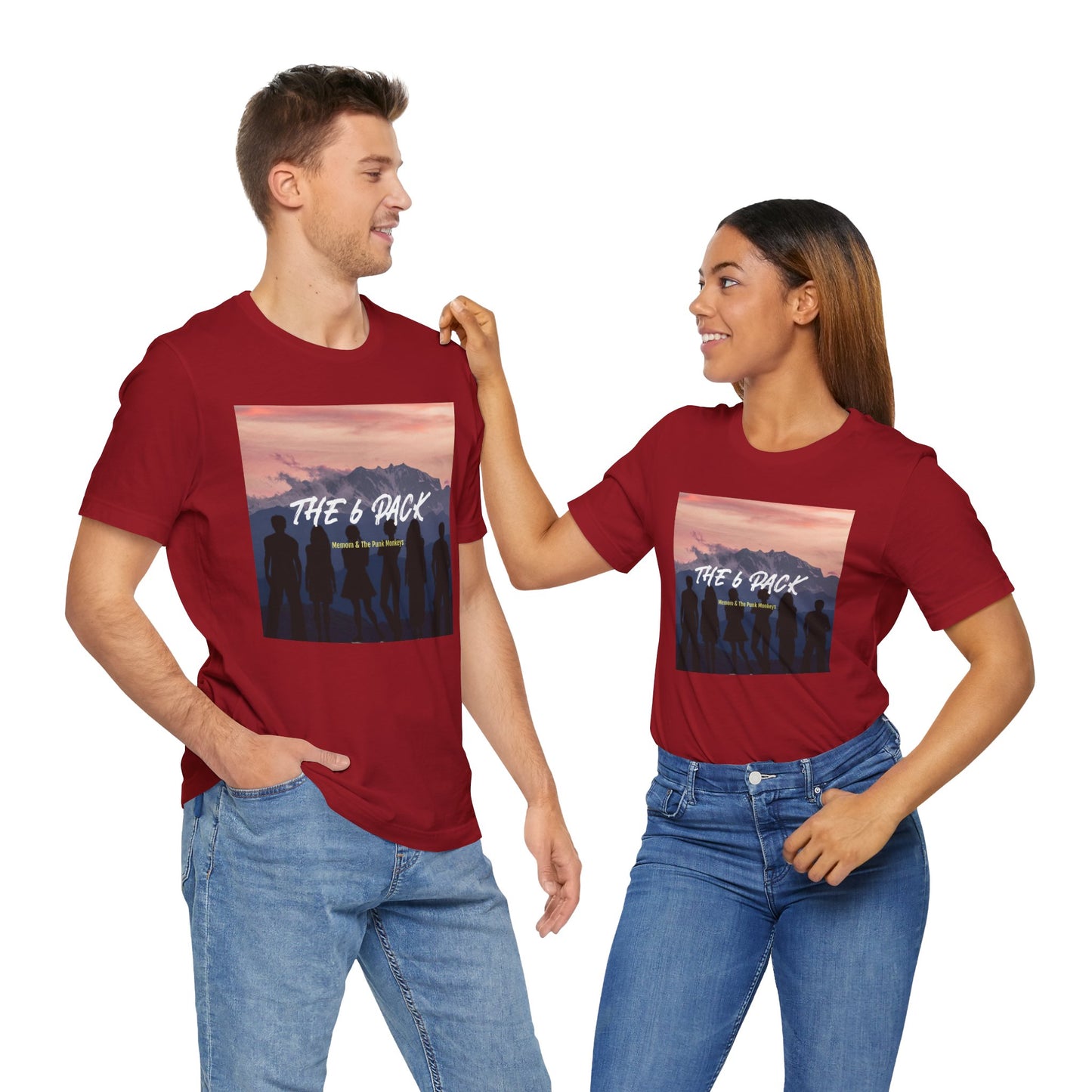 The 6 Pack Unisex Jersey Short Sleeve Tee