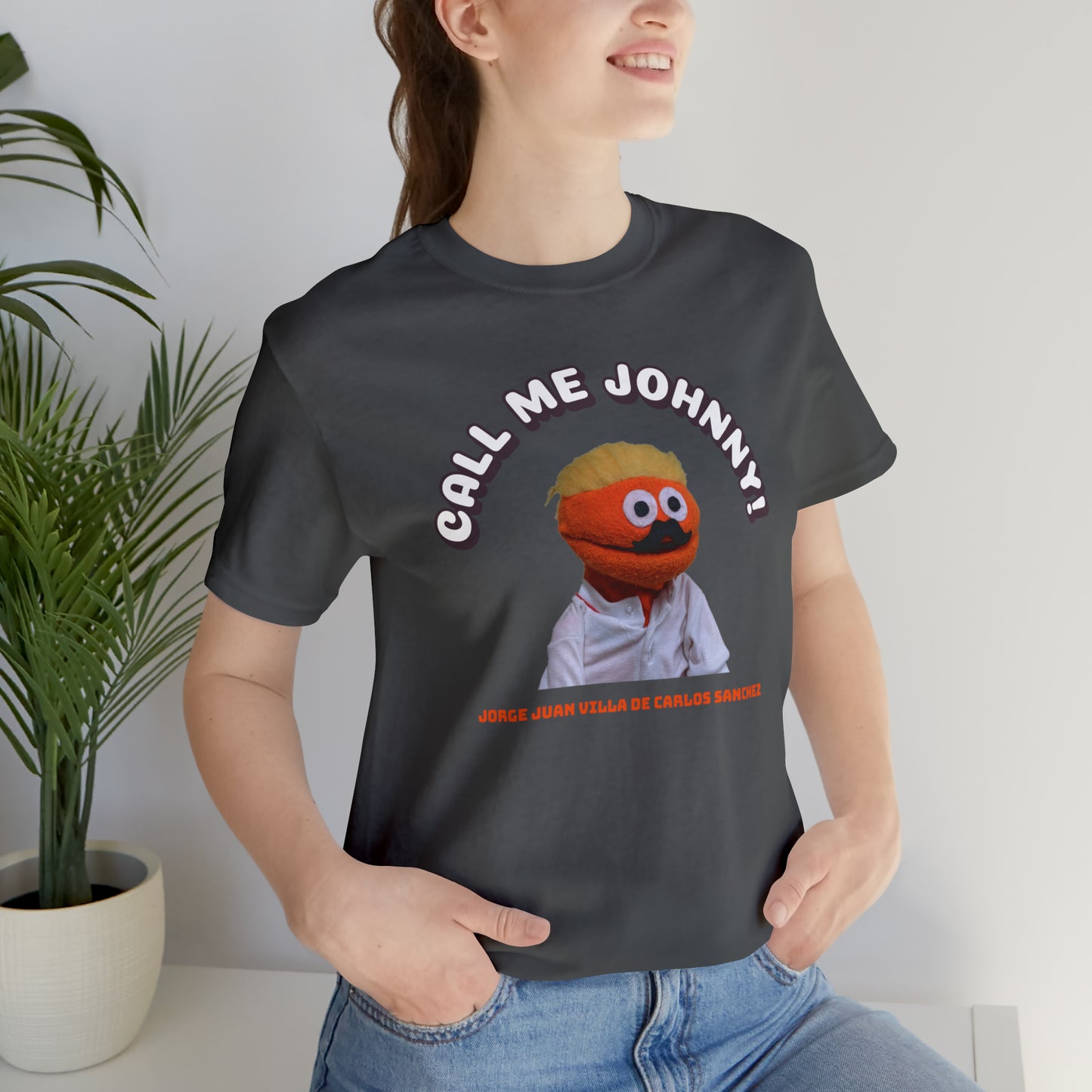Call Me Johnny Unisex Jersey Short Sleeve Tee