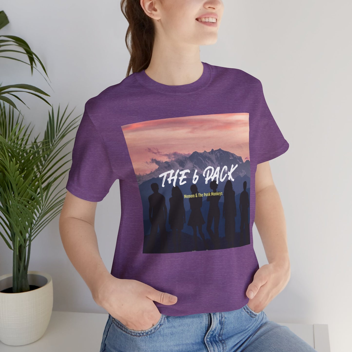 The 6 Pack Unisex Jersey Short Sleeve Tee