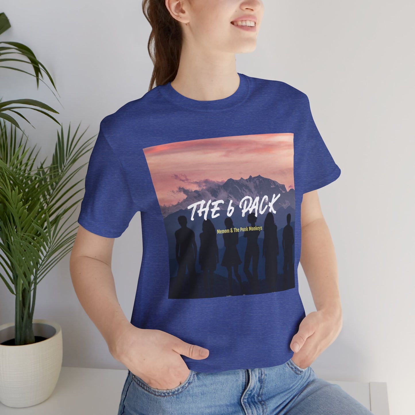The 6 Pack Unisex Jersey Short Sleeve Tee