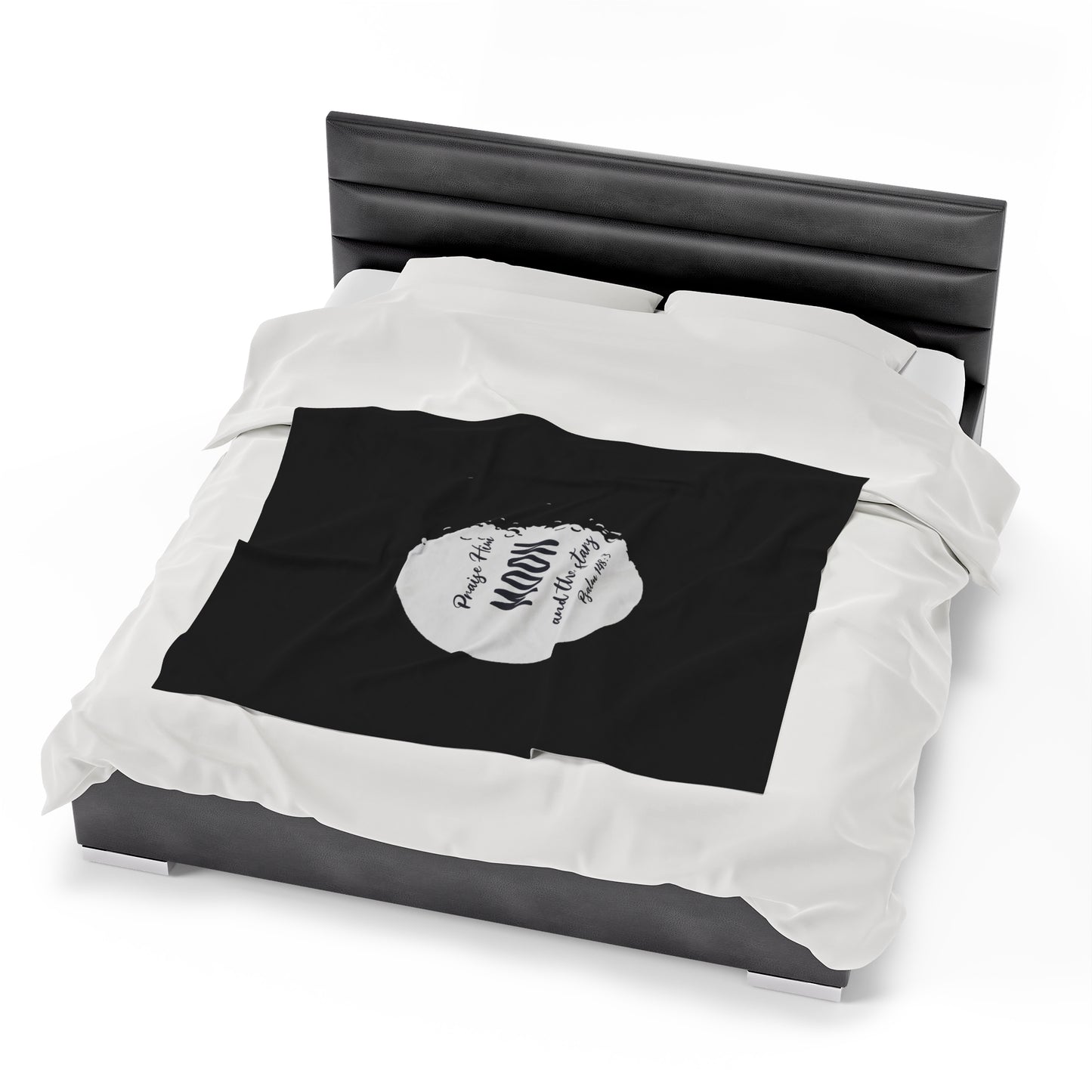 The Moon Velveteen Plush Blanket