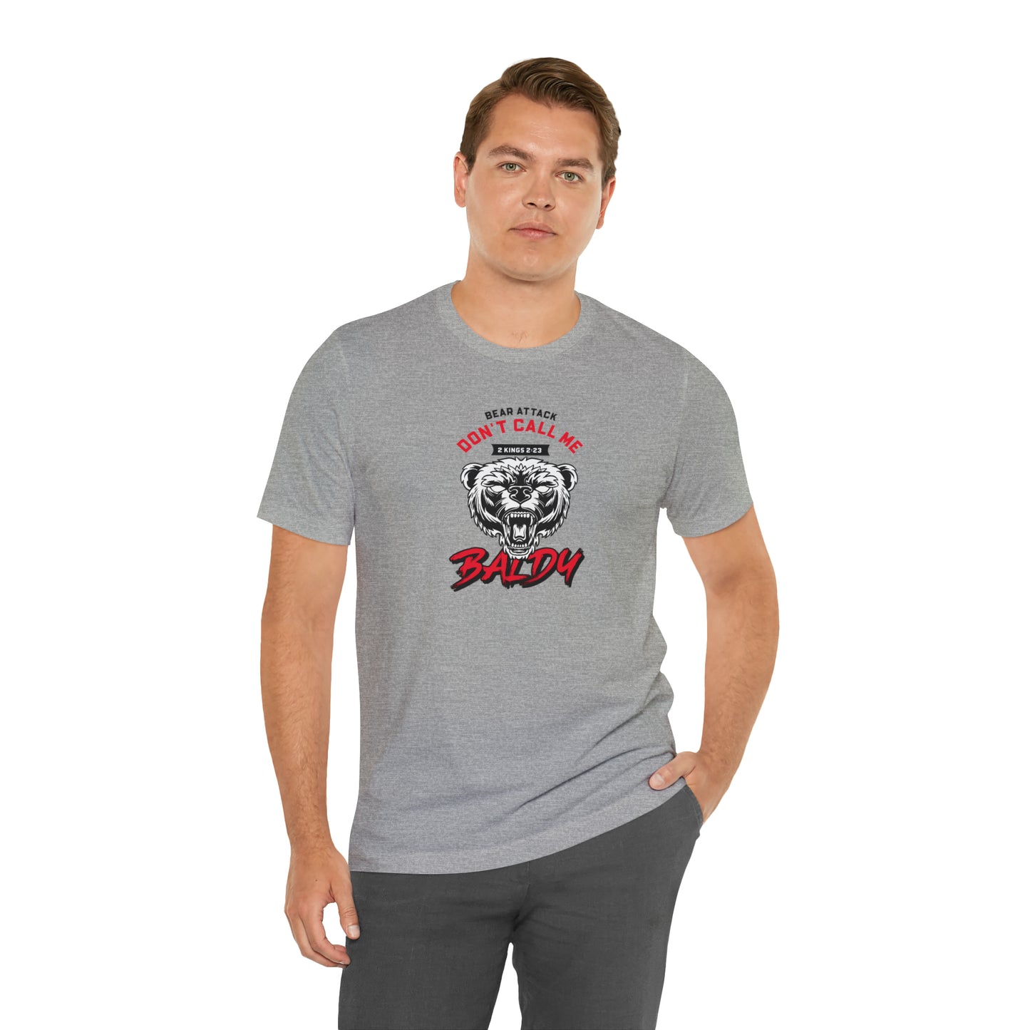 Don't Call Me Baldy Unisex Jersey Short Sleeve Tee