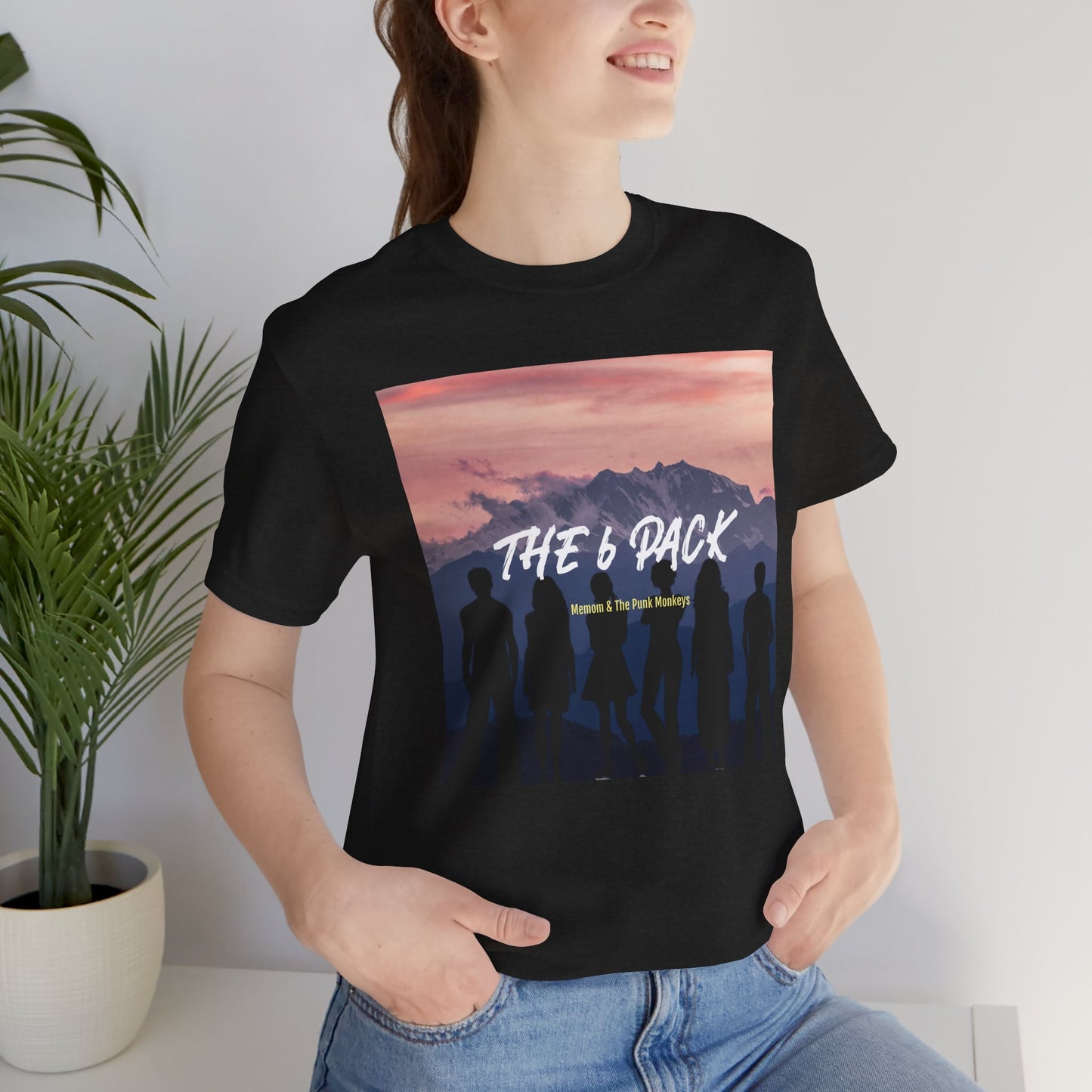 The 6 Pack Unisex Jersey Short Sleeve Tee