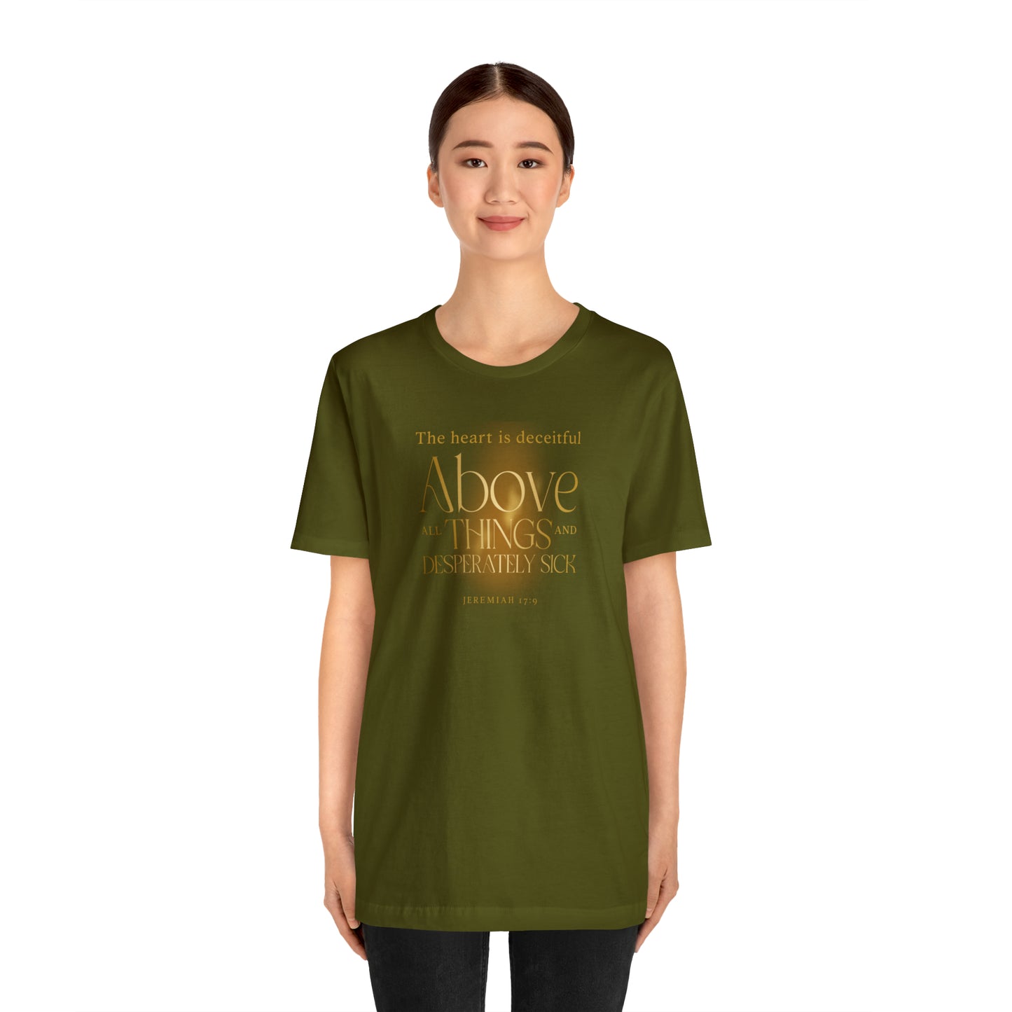 Jeremiah Heart Unisex Jersey Short Sleeve Tee
