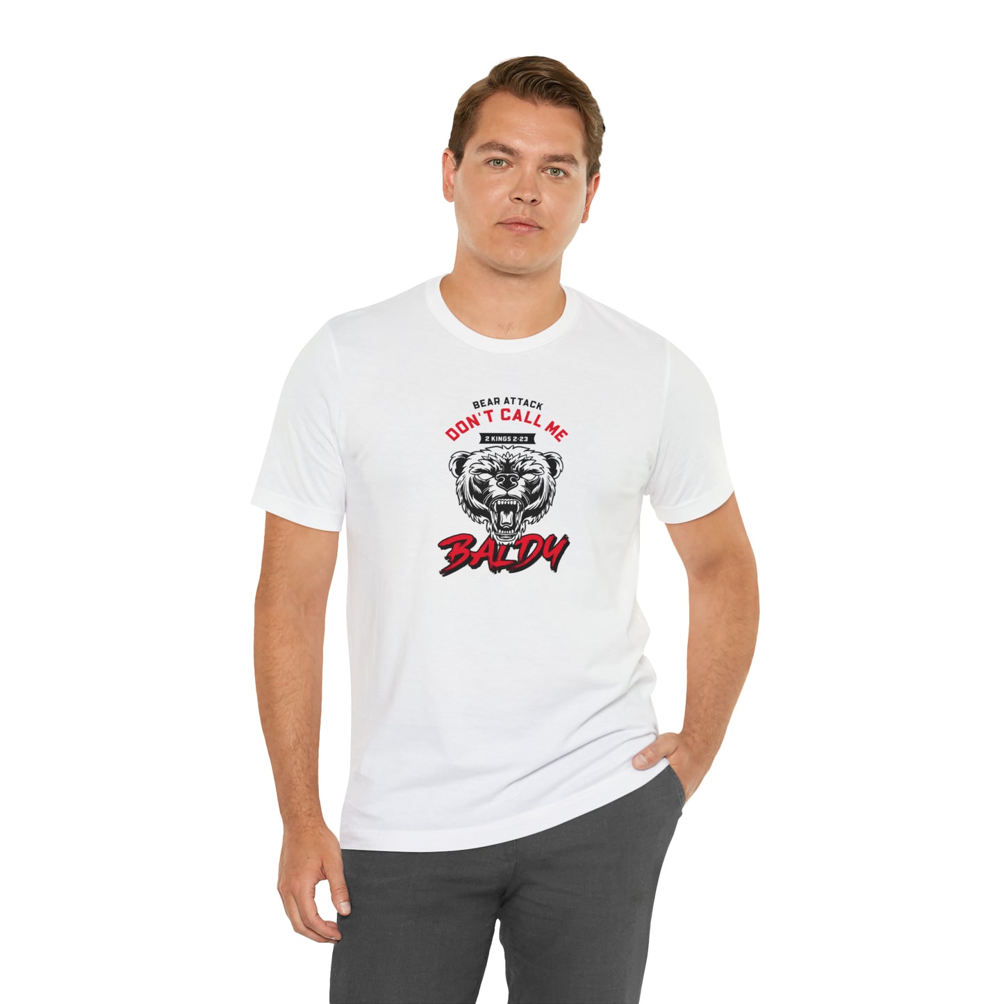Don't Call Me Baldy Unisex Jersey Short Sleeve Tee