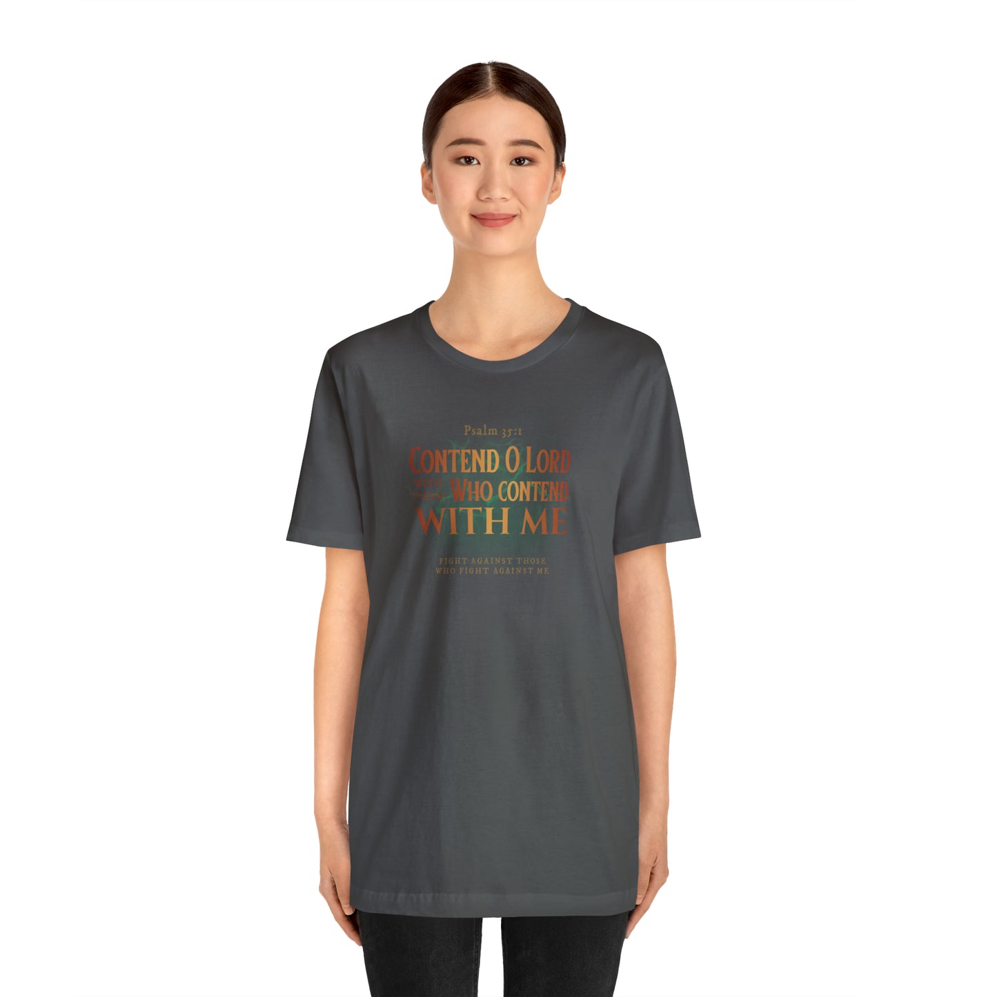 Contend O Lord Unisex Jersey Short Sleeve Tee