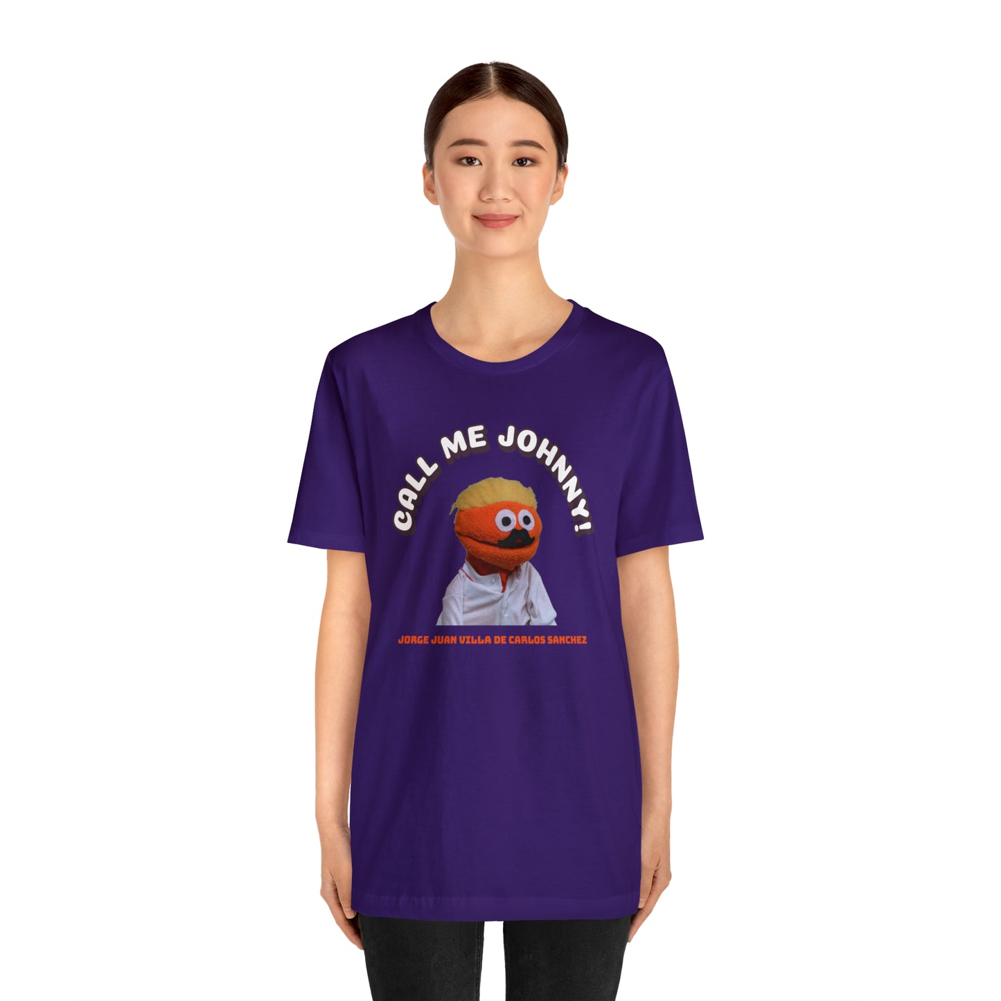 Call Me Johnny Unisex Jersey Short Sleeve Tee