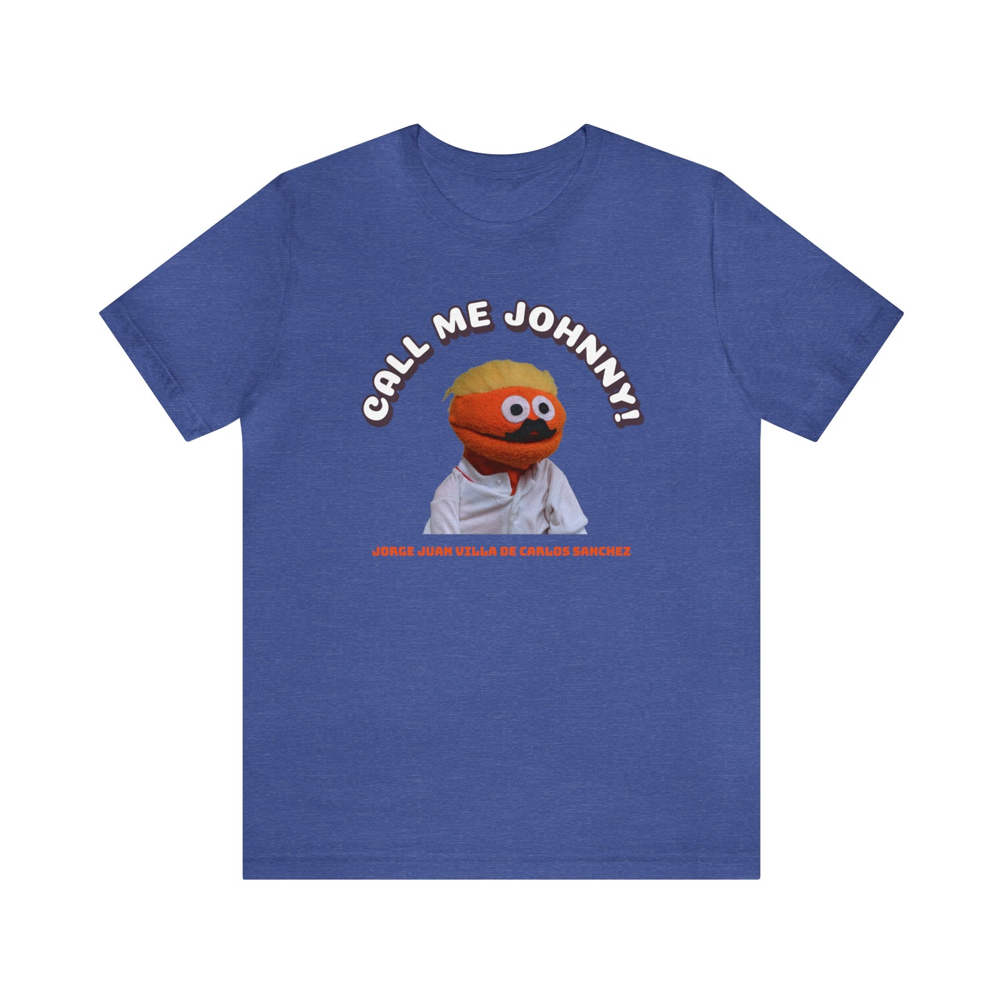 Call Me Johnny Unisex Jersey Short Sleeve Tee