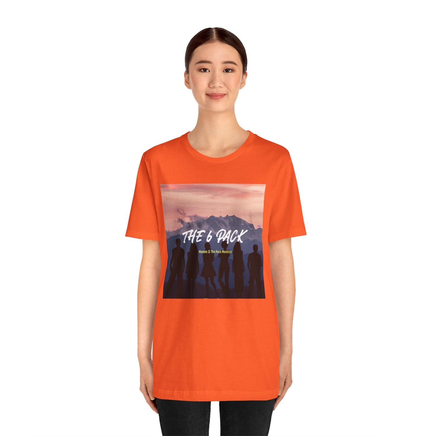 The 6 Pack Unisex Jersey Short Sleeve Tee