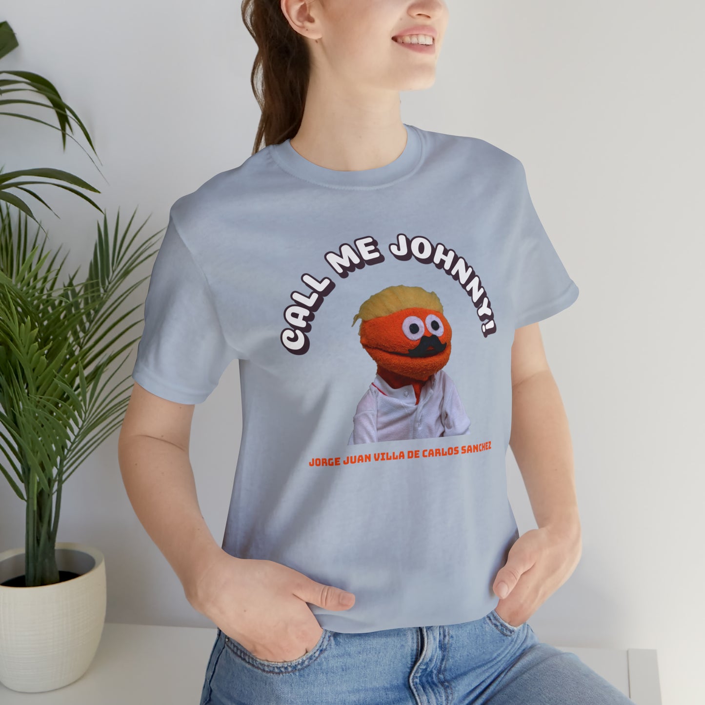 Call Me Johnny Unisex Jersey Short Sleeve Tee