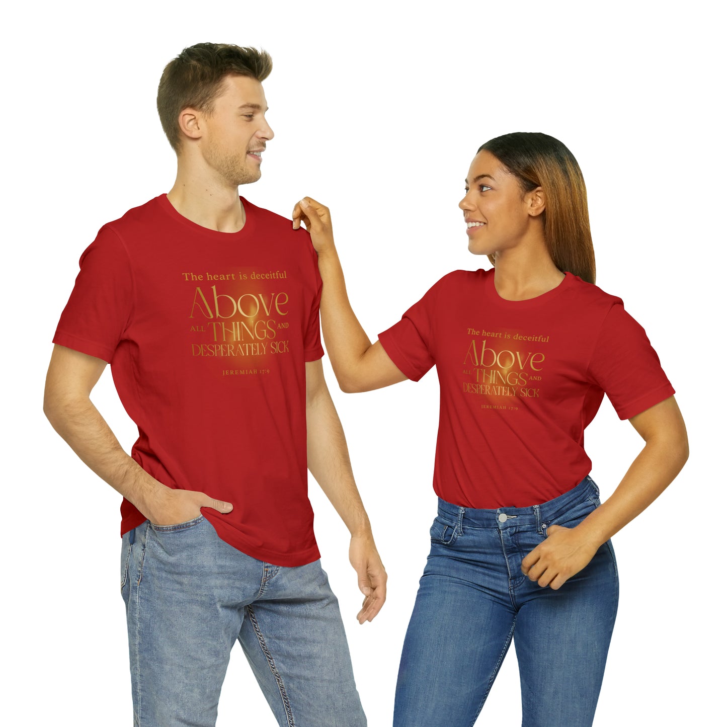 Jeremiah Heart Unisex Jersey Short Sleeve Tee