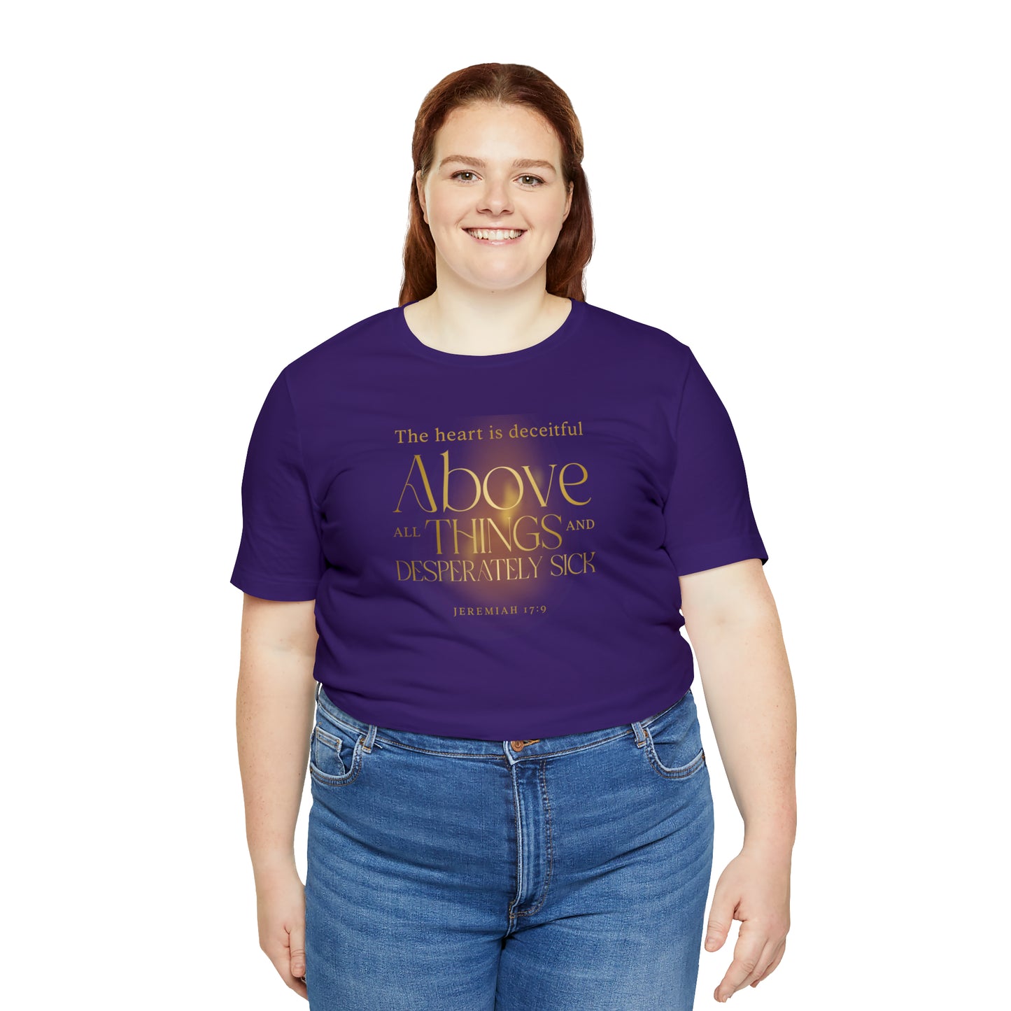 Jeremiah Heart Unisex Jersey Short Sleeve Tee