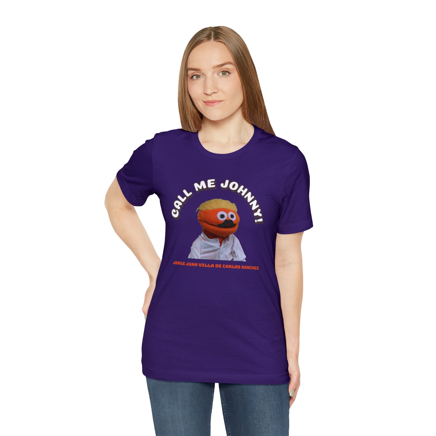 Call Me Johnny Unisex Jersey Short Sleeve Tee