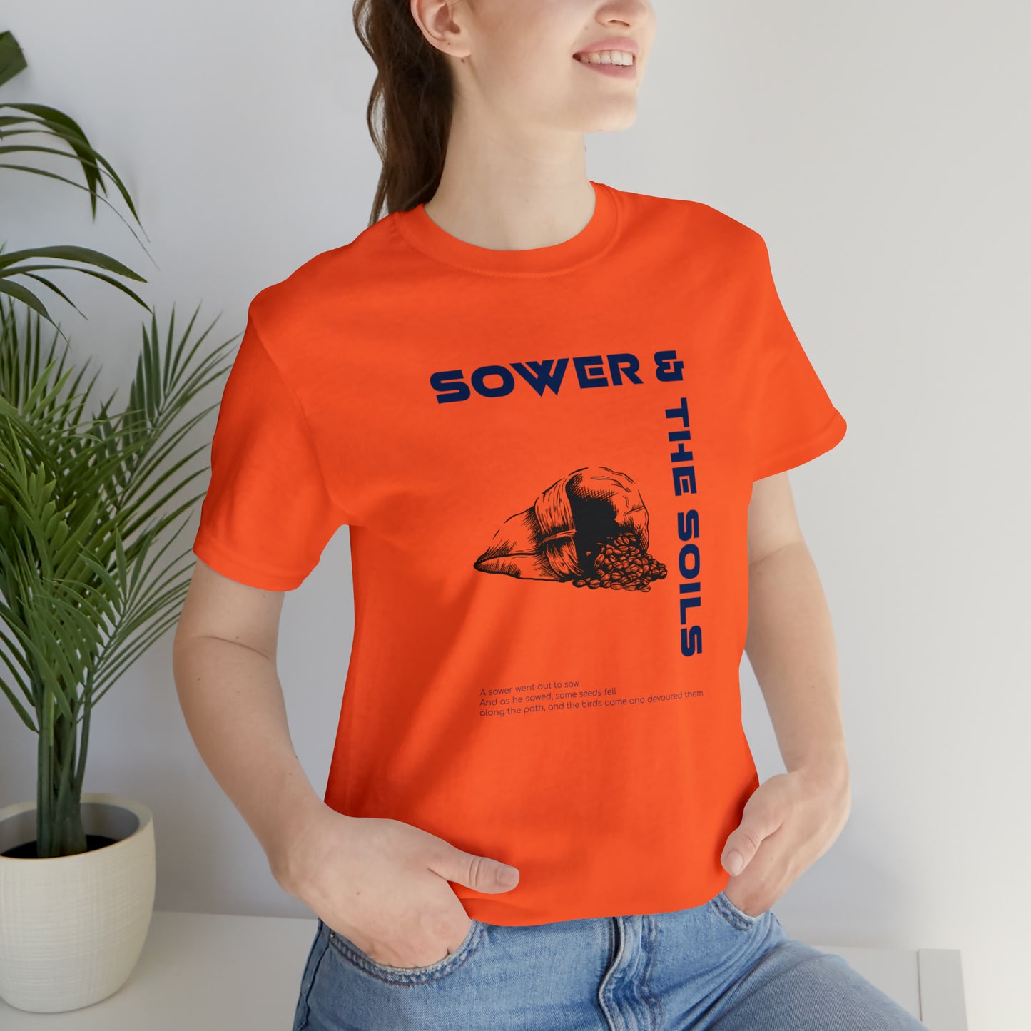 The Sower & The Soils Unisex Jersey Short Sleeve Tee